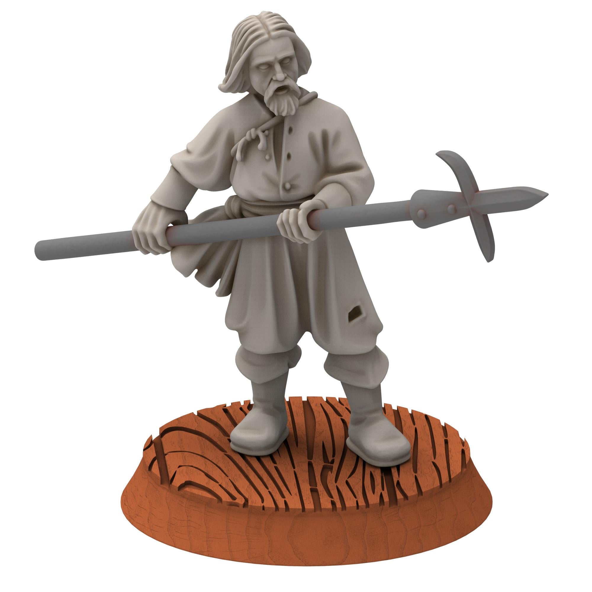 Corsairs - Pirates Spearmen - Draxis - Medbury miniatures