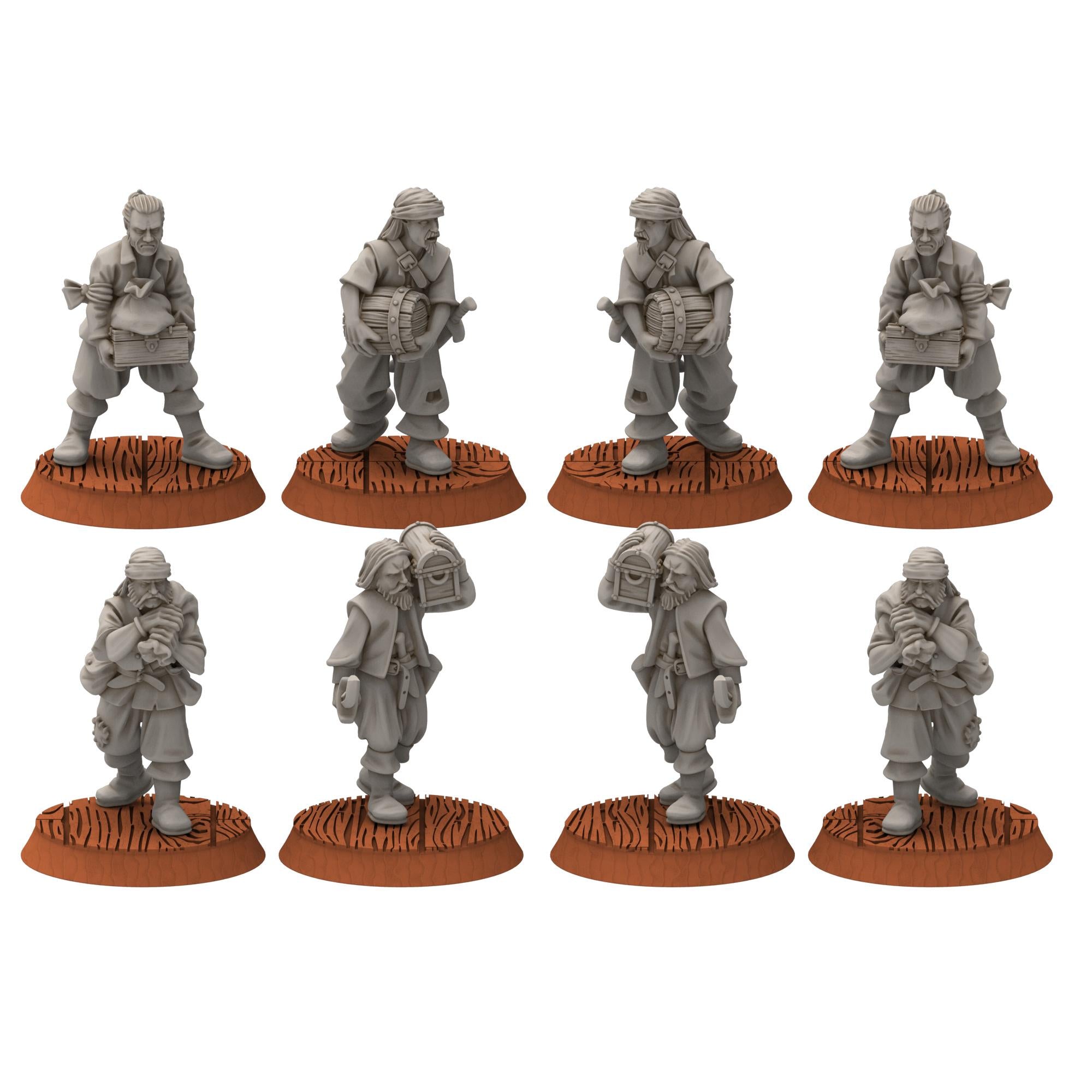 Corsairs - Pirates Powder Bundle - Draxis - Medbury miniatures