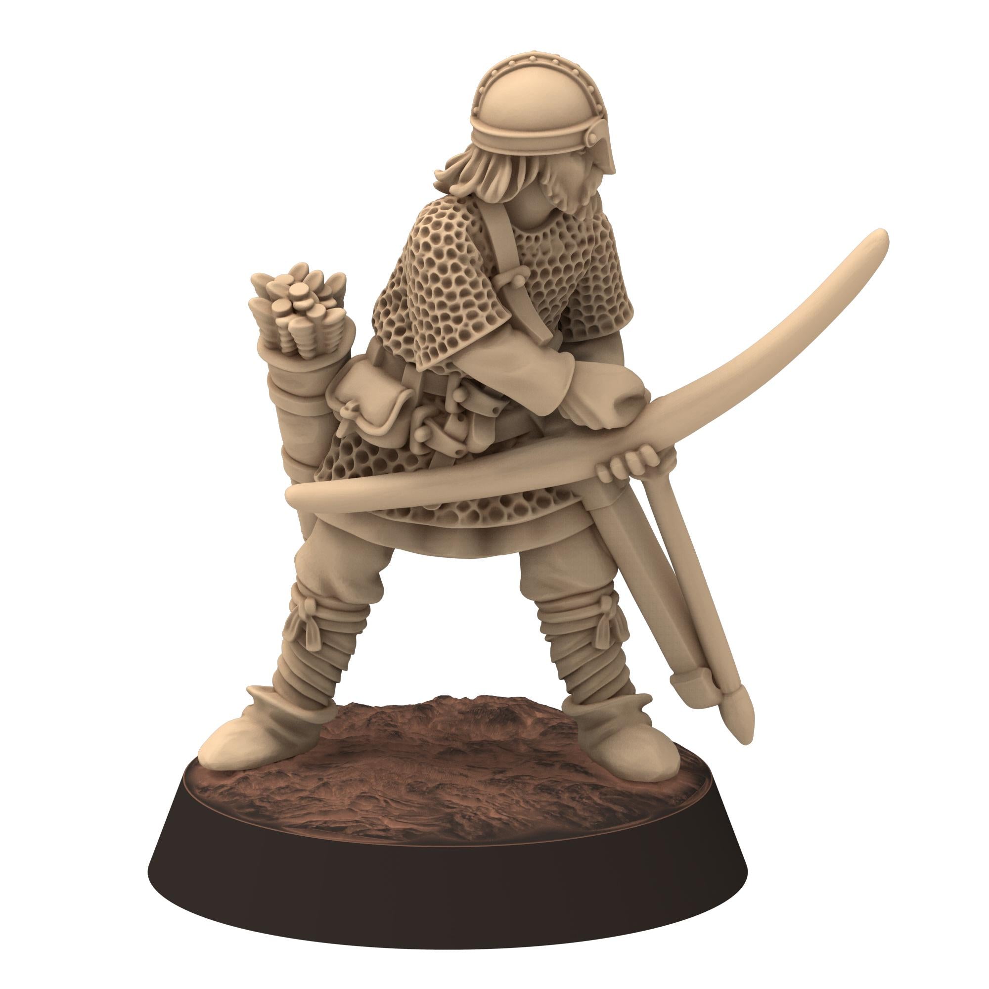 Dark ages - Saxons - Armoured Archers - Medbury miniature