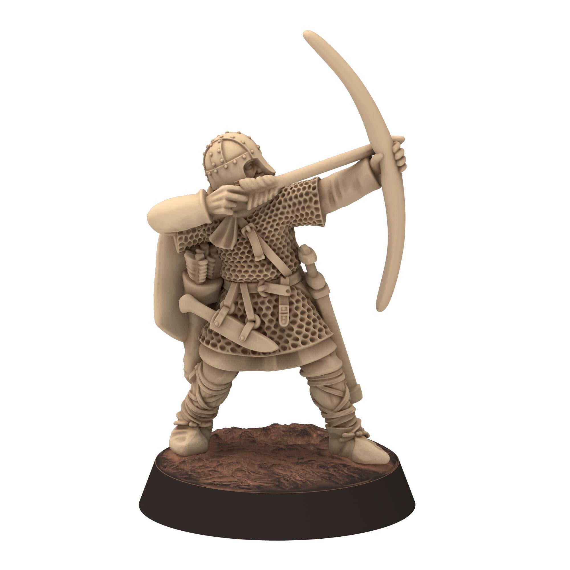 Dark ages - Saxons - Armoured Archers - Medbury miniature