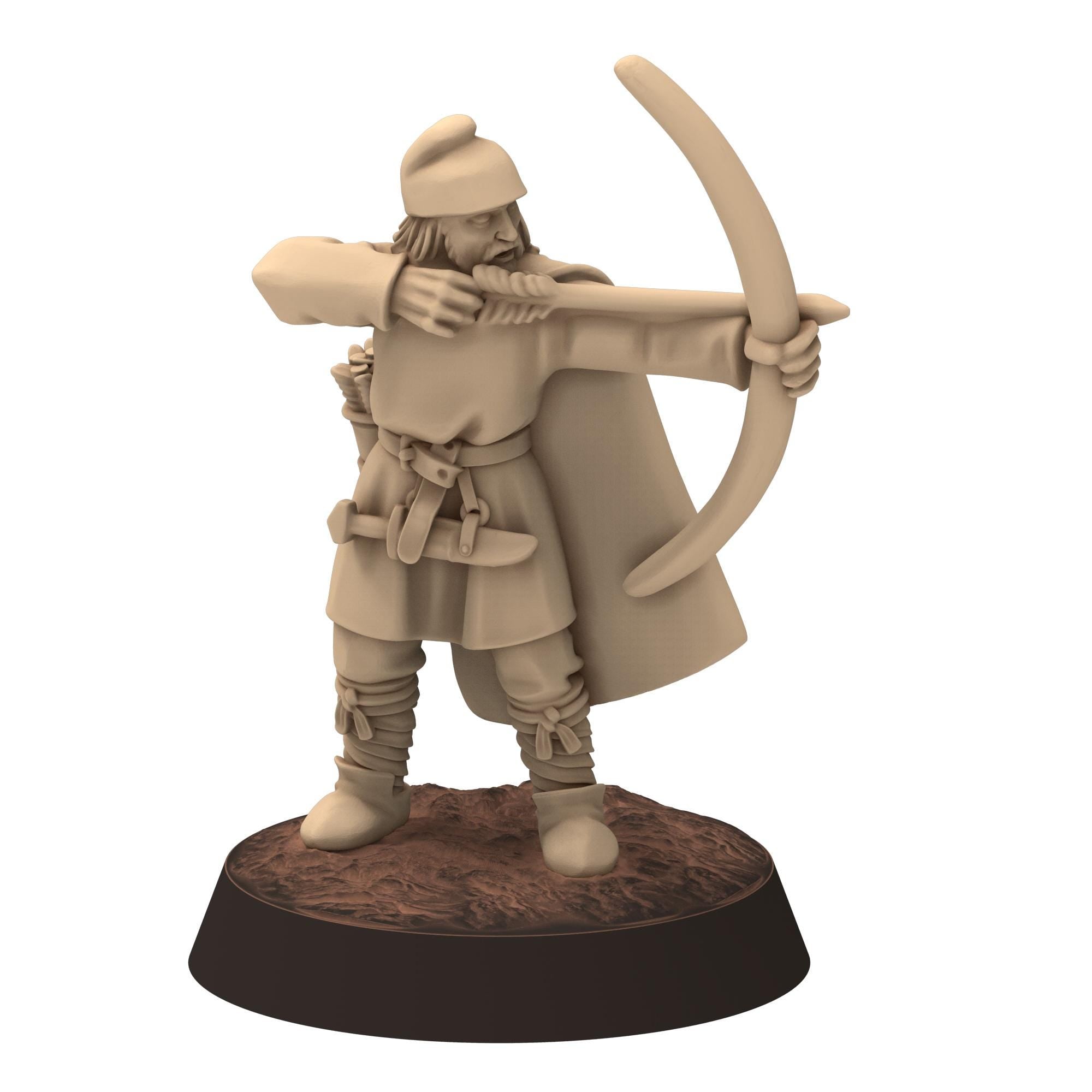 Dark ages - Saxons - Archers - Medbury miniature