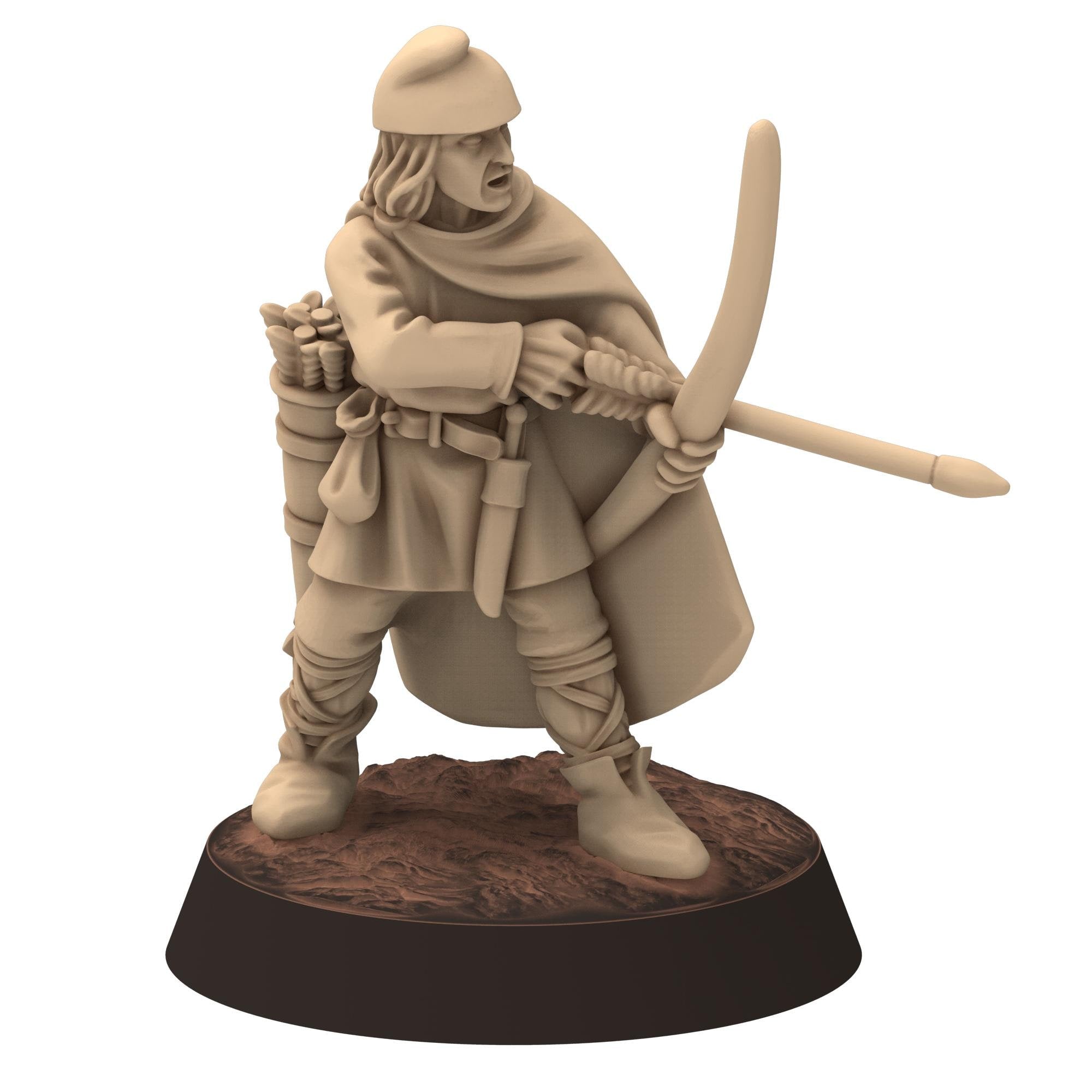 Dark ages - Saxons - Archers - Medbury miniature