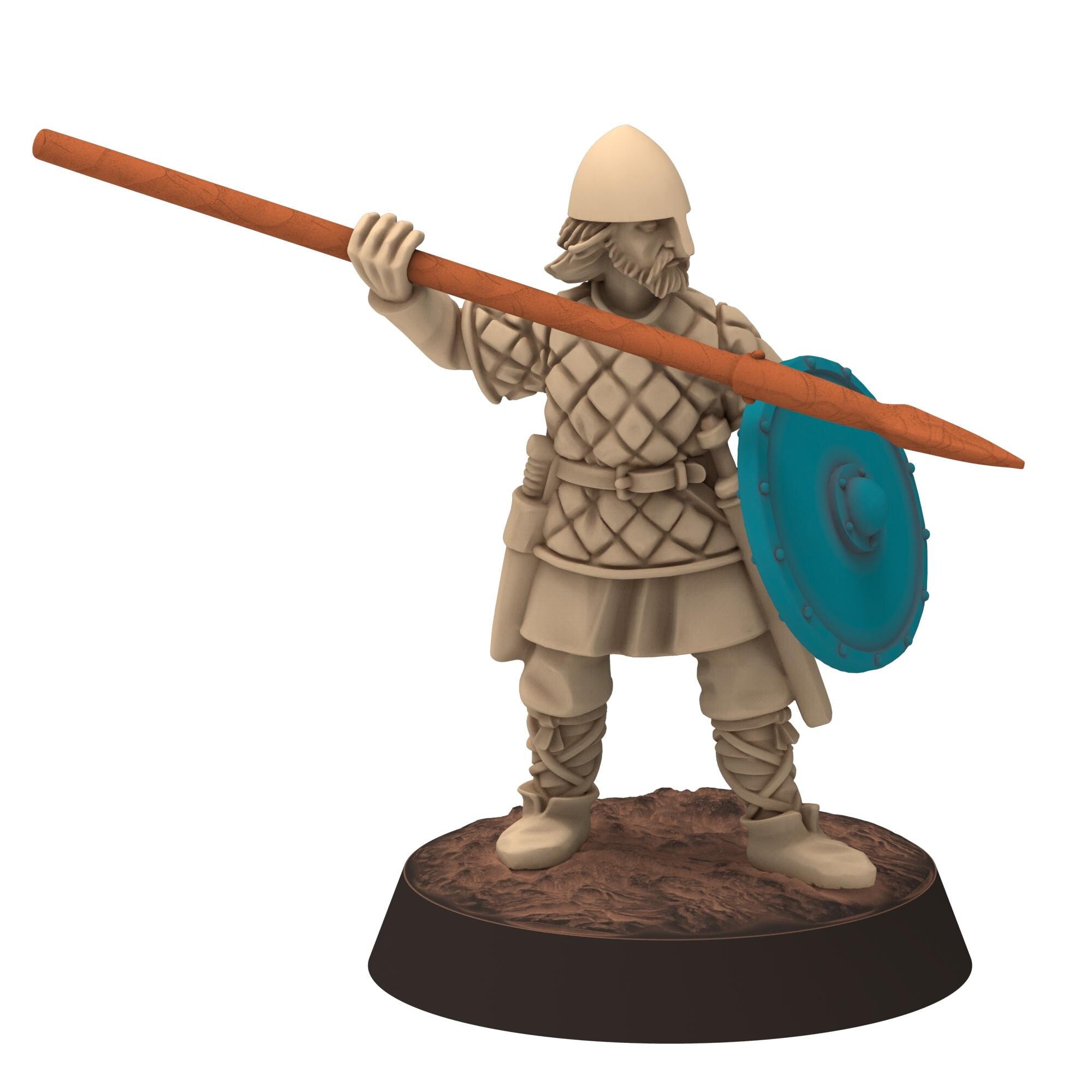 Dark ages - Dark ages - Warriors in padded armour - Medbury miniature