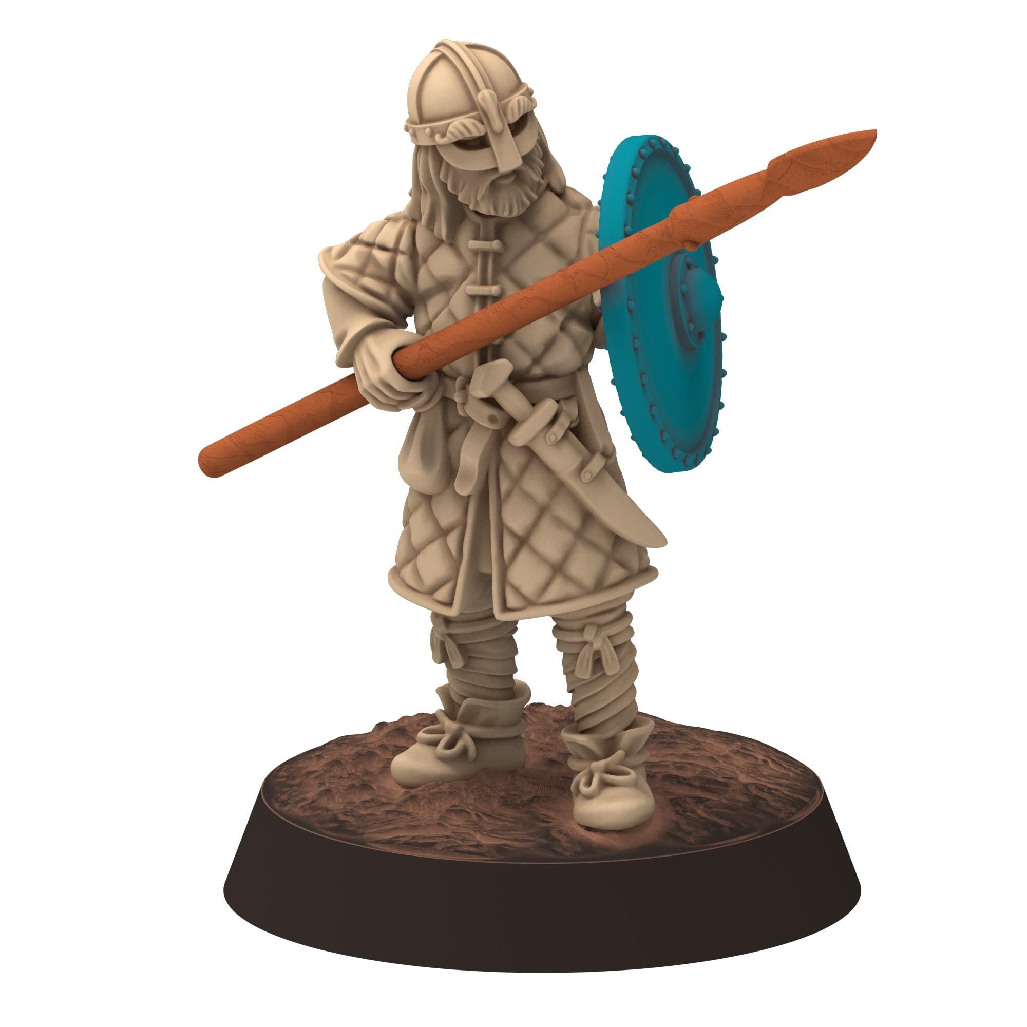 Dark ages - Dark ages - Warriors in padded armour - Medbury miniature