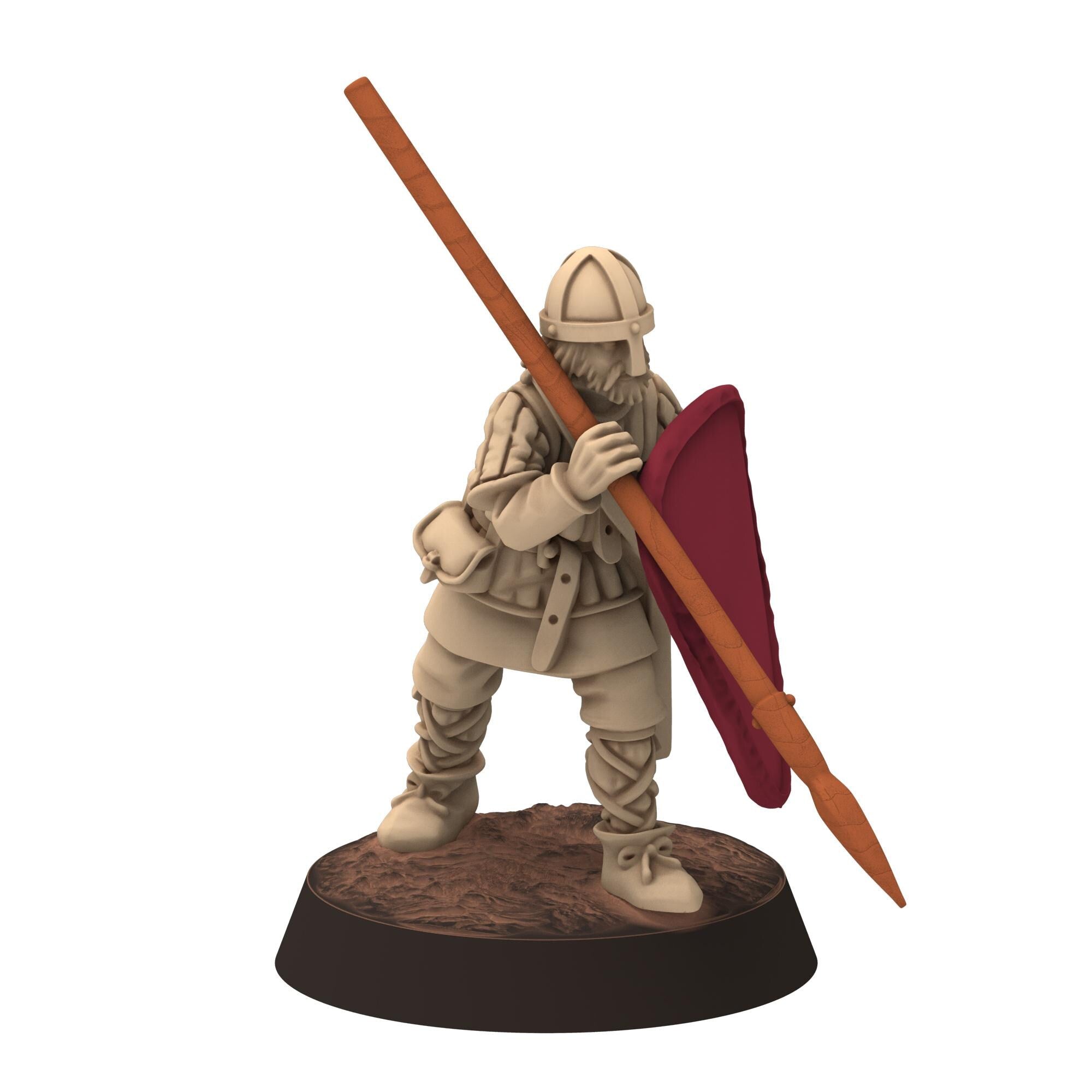 Dark ages - Dark ages - Warriors in padded armour - Medbury miniature