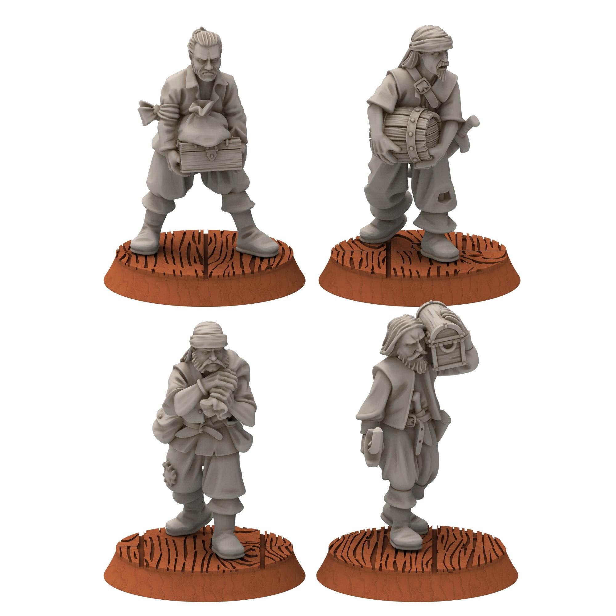 Corsairs - Pirate Looters - Draxis - Medbury miniatures