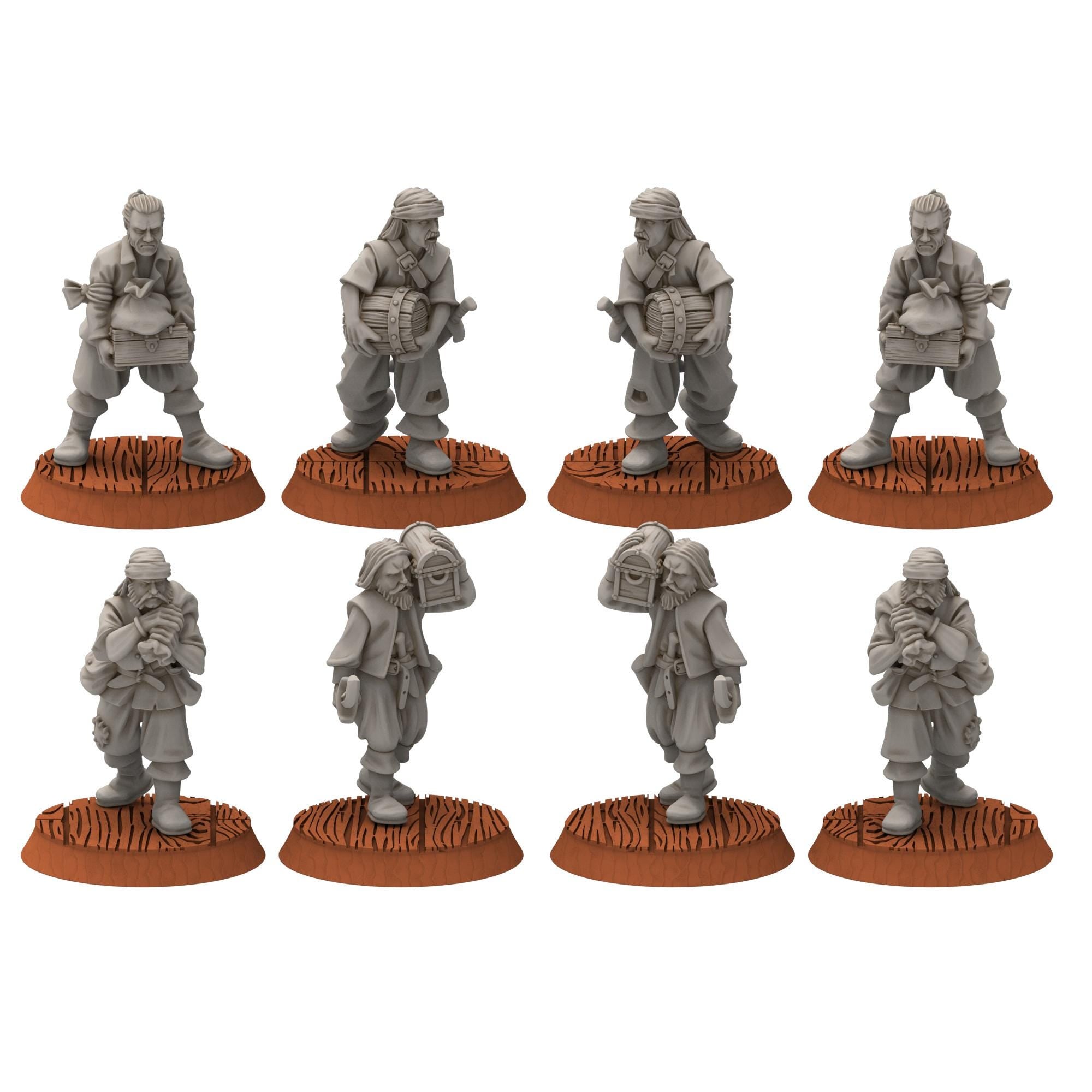 Corsairs - Pirate Looters - Draxis - Medbury miniatures