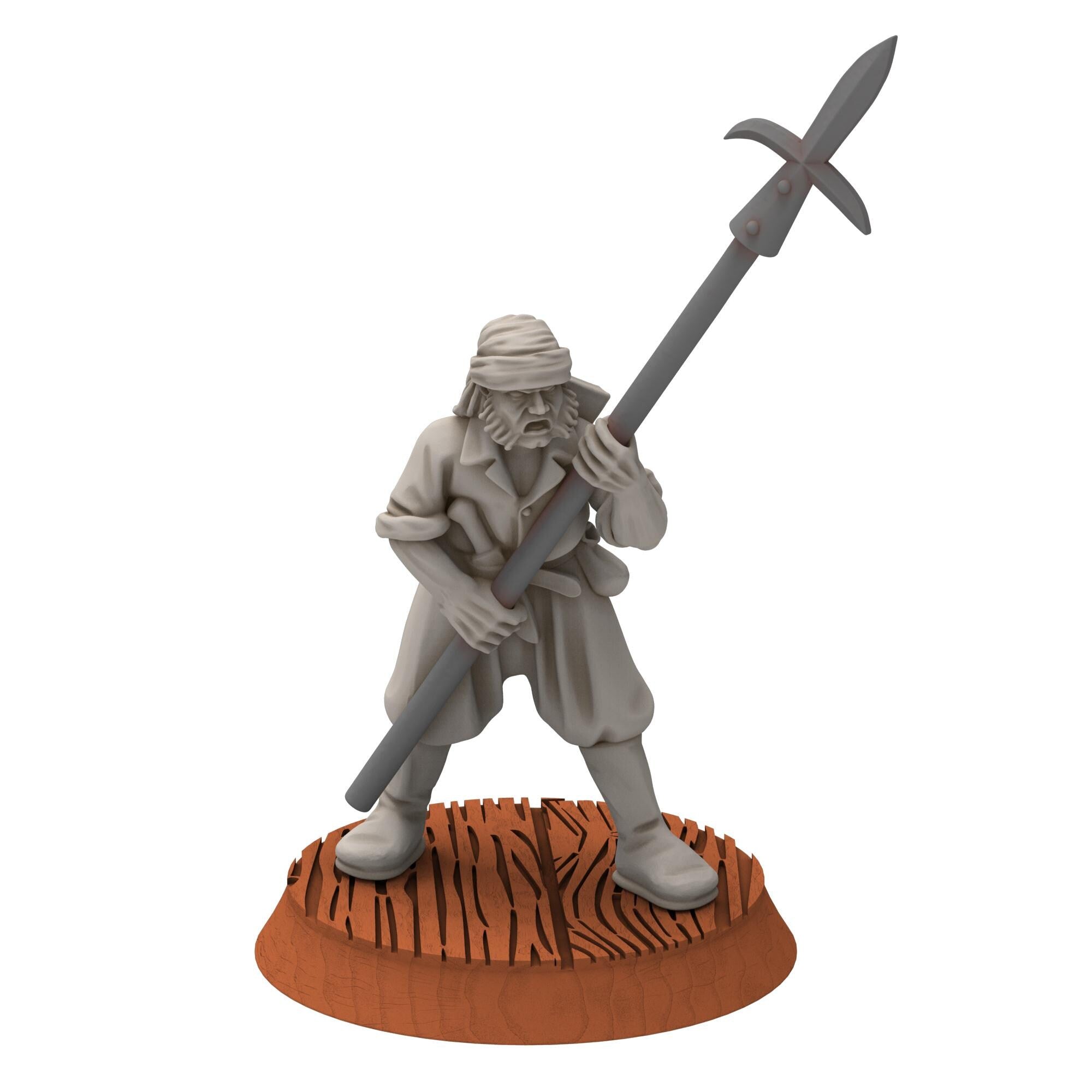 Corsairs - Pirates Spearmen - Draxis - Medbury miniatures