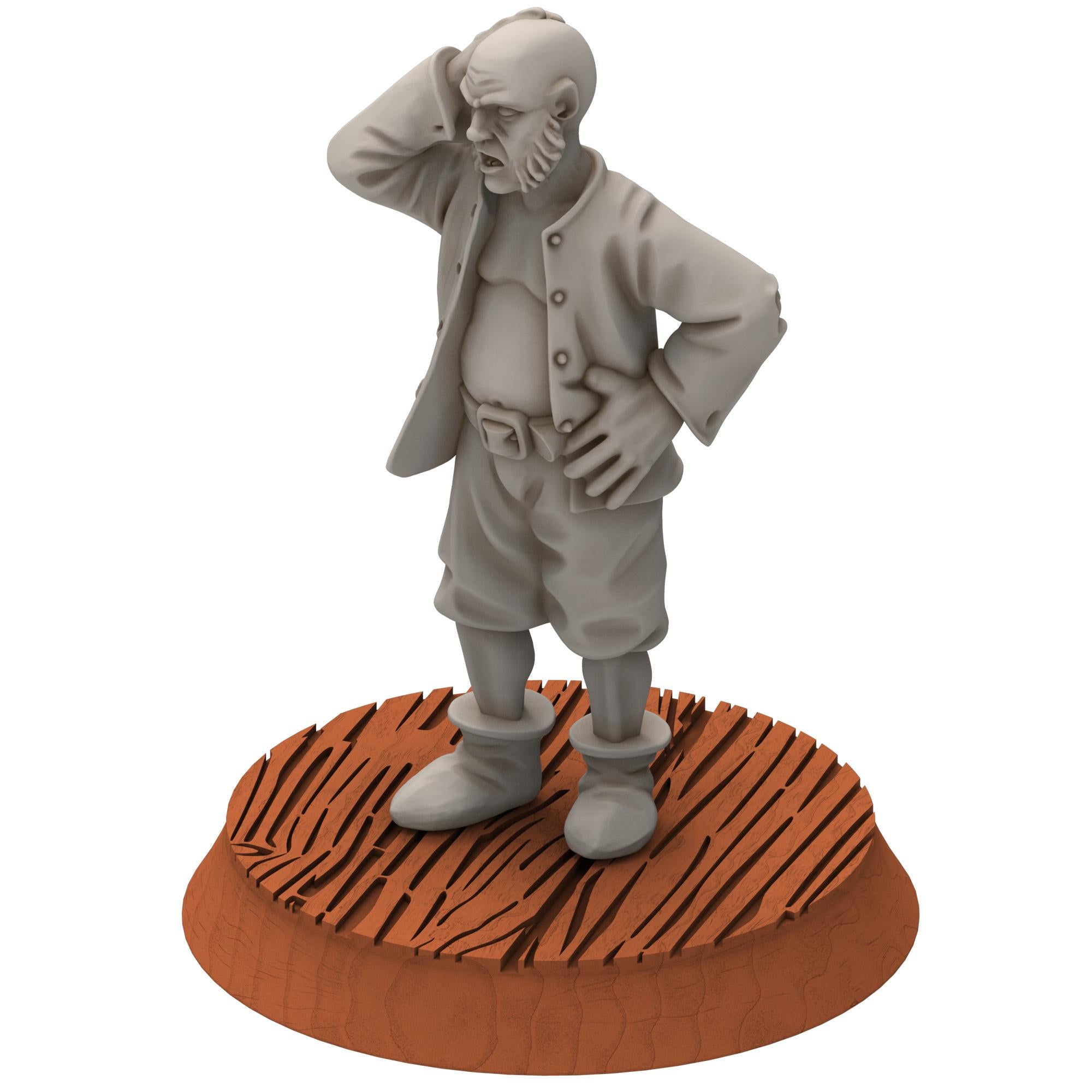 Corsairs - Pirates Crew - Draxis - Medbury miniatures