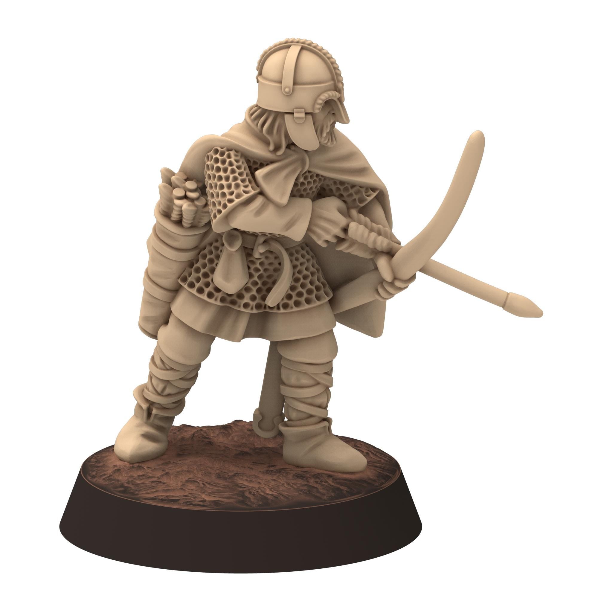 Dark ages - Saxons - Armoured Archers - Medbury miniature