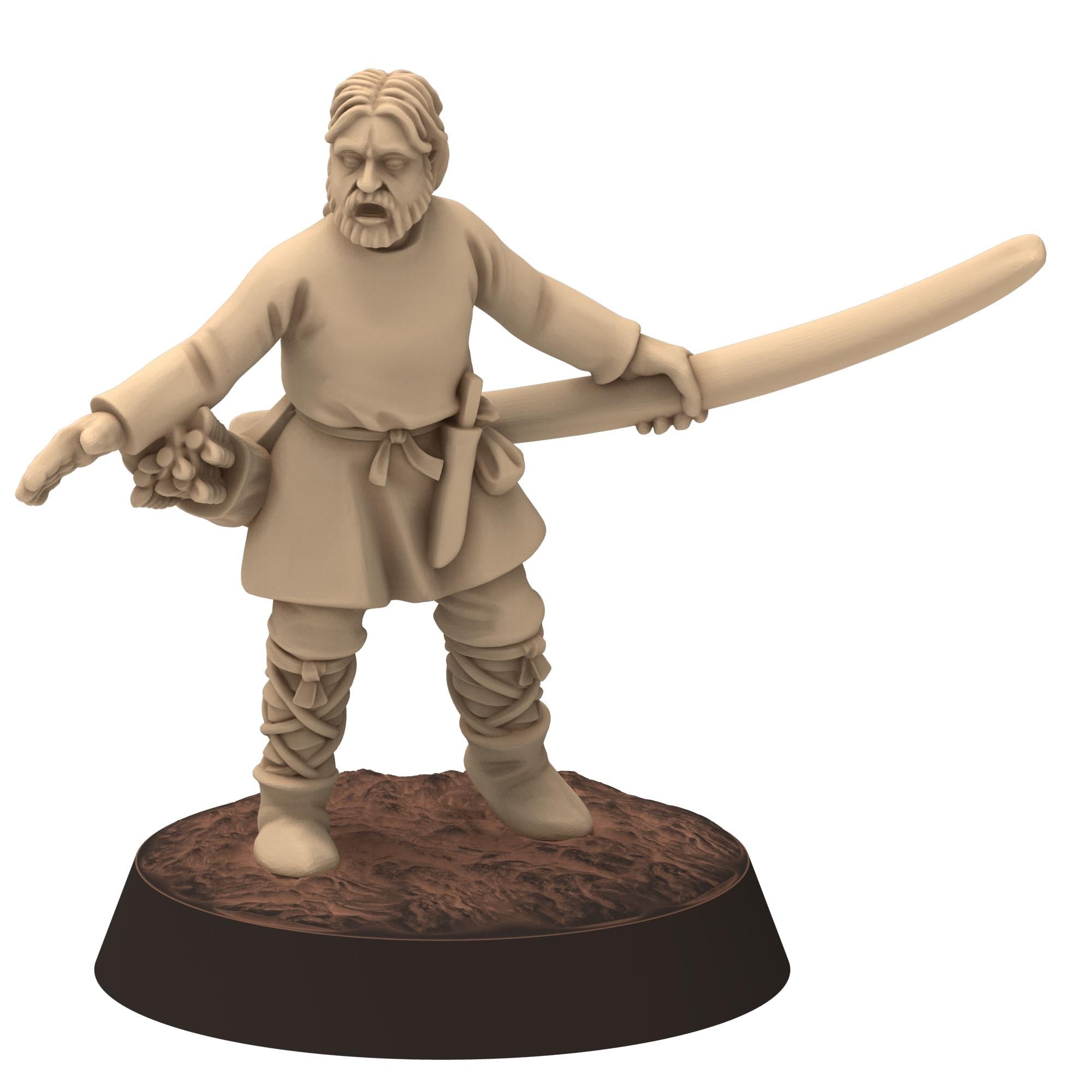 Dark ages - Saxons - Archers - Medbury miniature