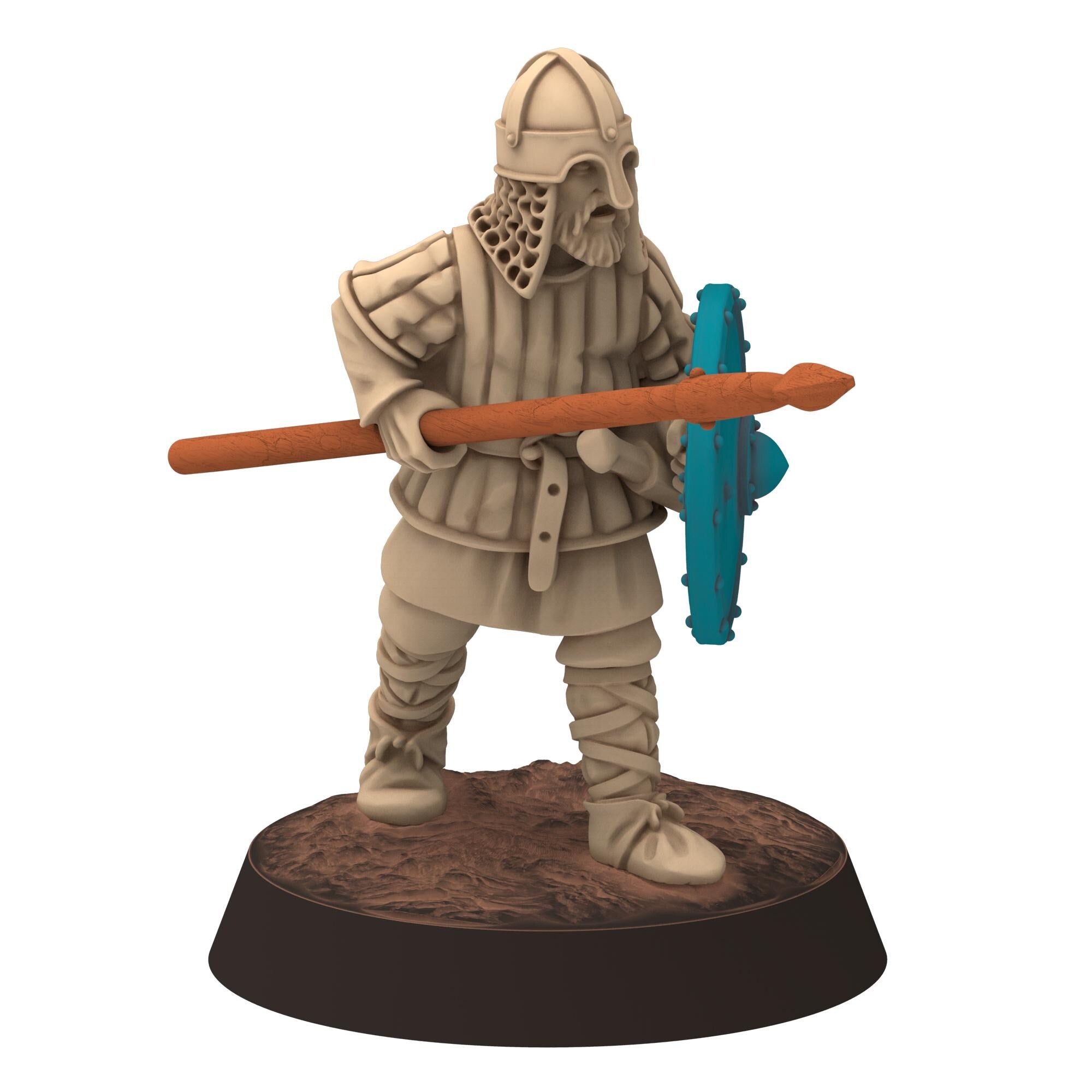 Dark ages - Dark ages - Warriors in padded armour - Medbury miniature