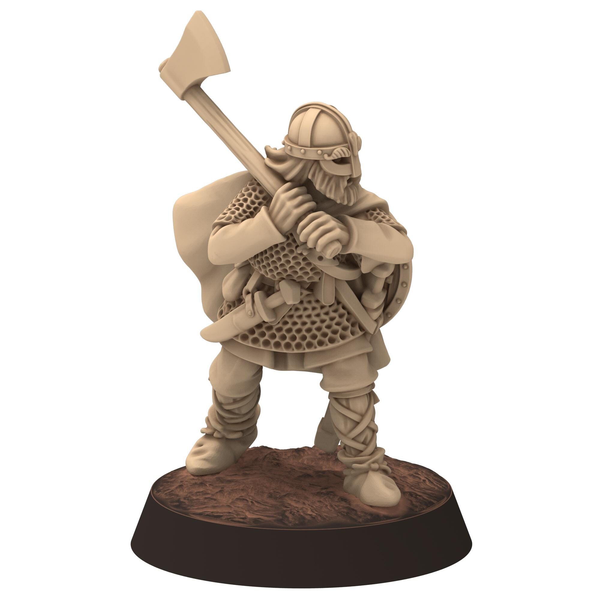 Dark ages - Huscarls Heavy Axes - Medbury miniature