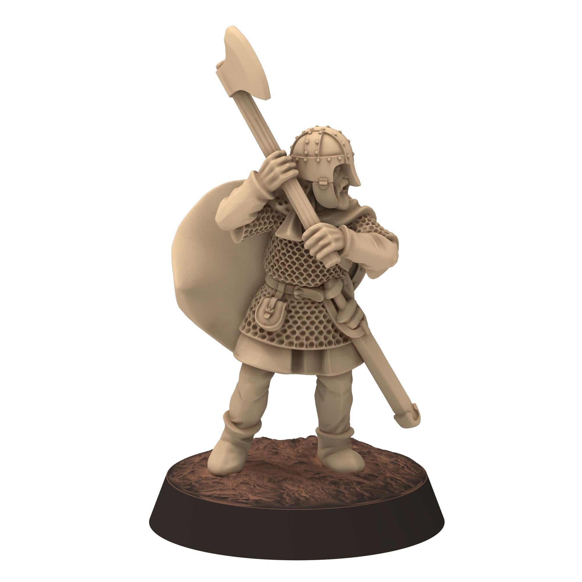 Dark ages - Huscarls Heavy Axes - Medbury miniature