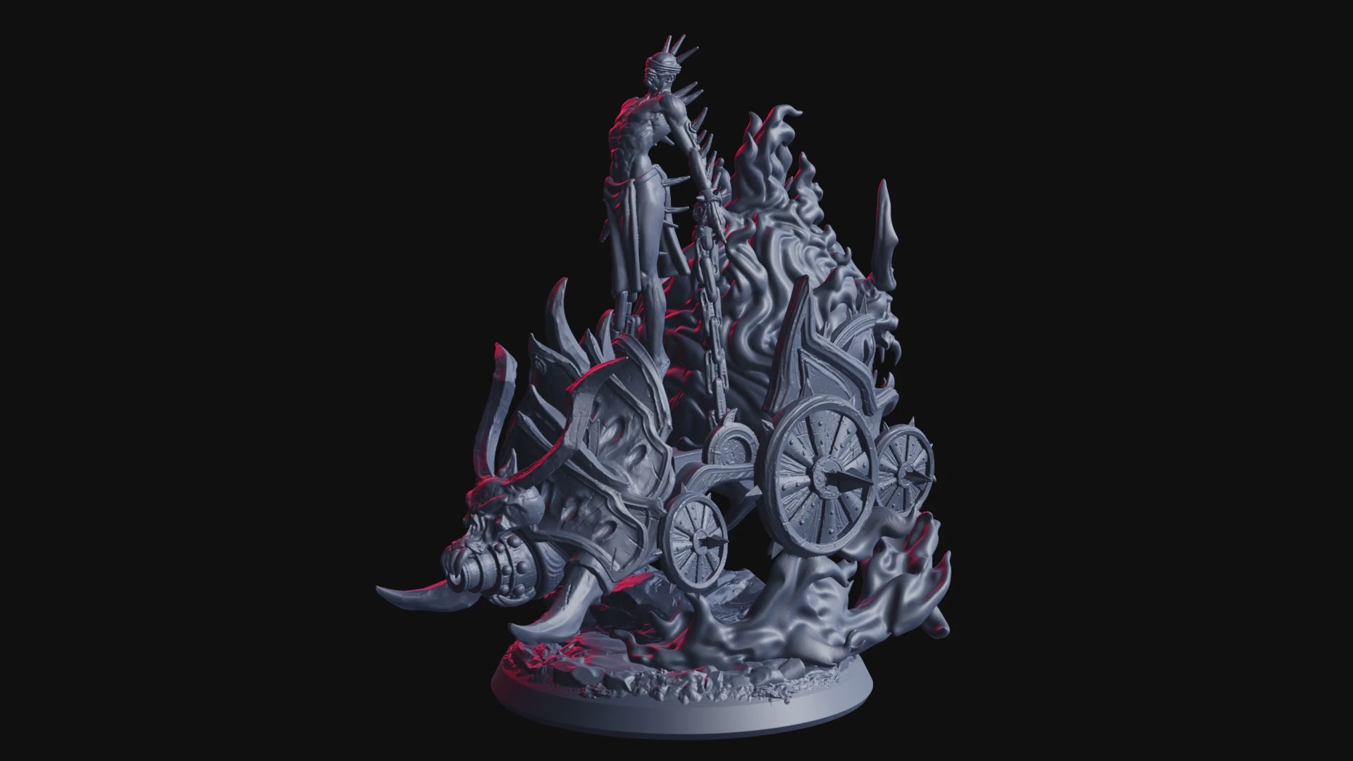 Cursed Chariot turntable