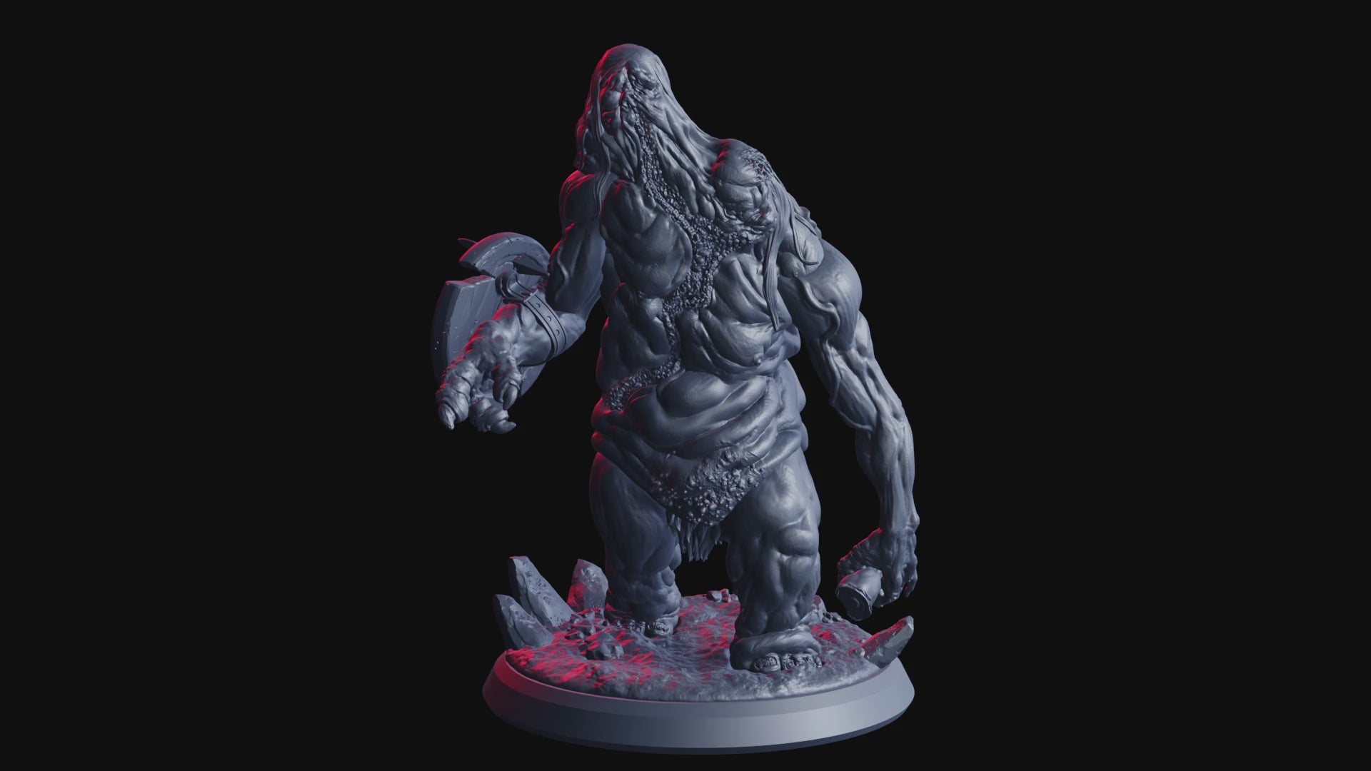 Shattered Ettin turntable
