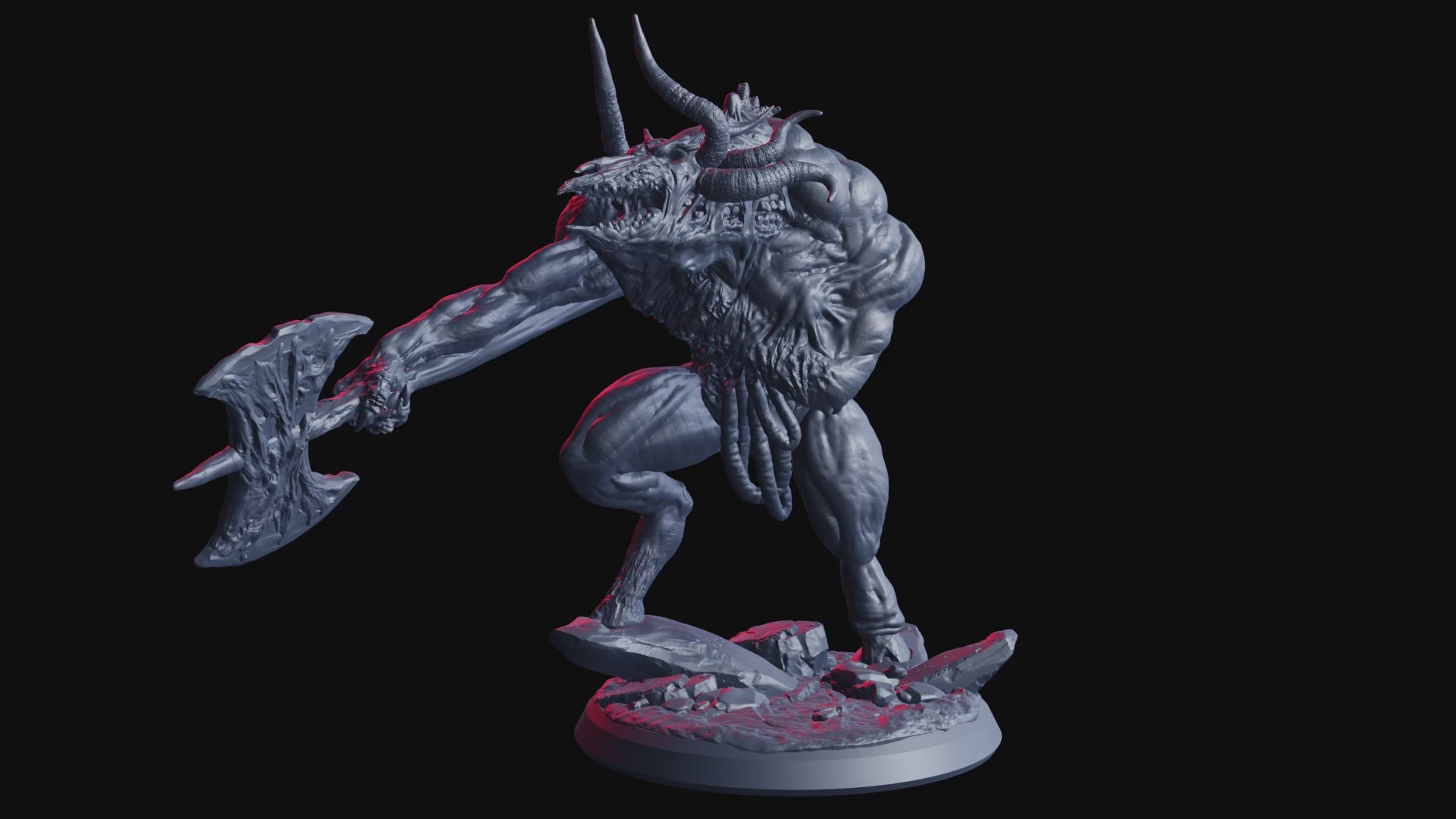 Corrupted Minotaur turntable