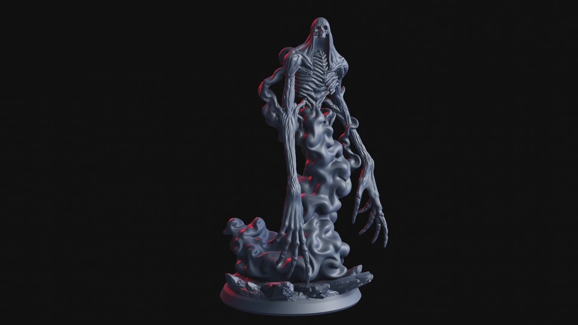 A Clash of Faith and Fate - Sin-Eater Wraith 03 - Flesh of Gods — Turntable render