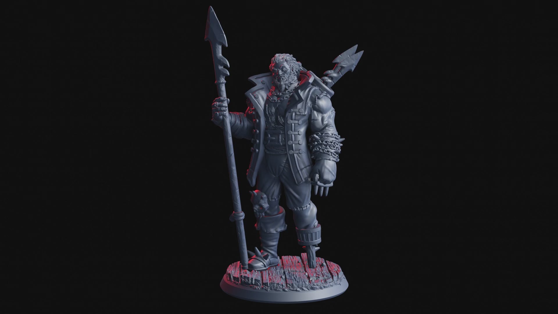 FG2504-01 — official Flesh of Gods turntable