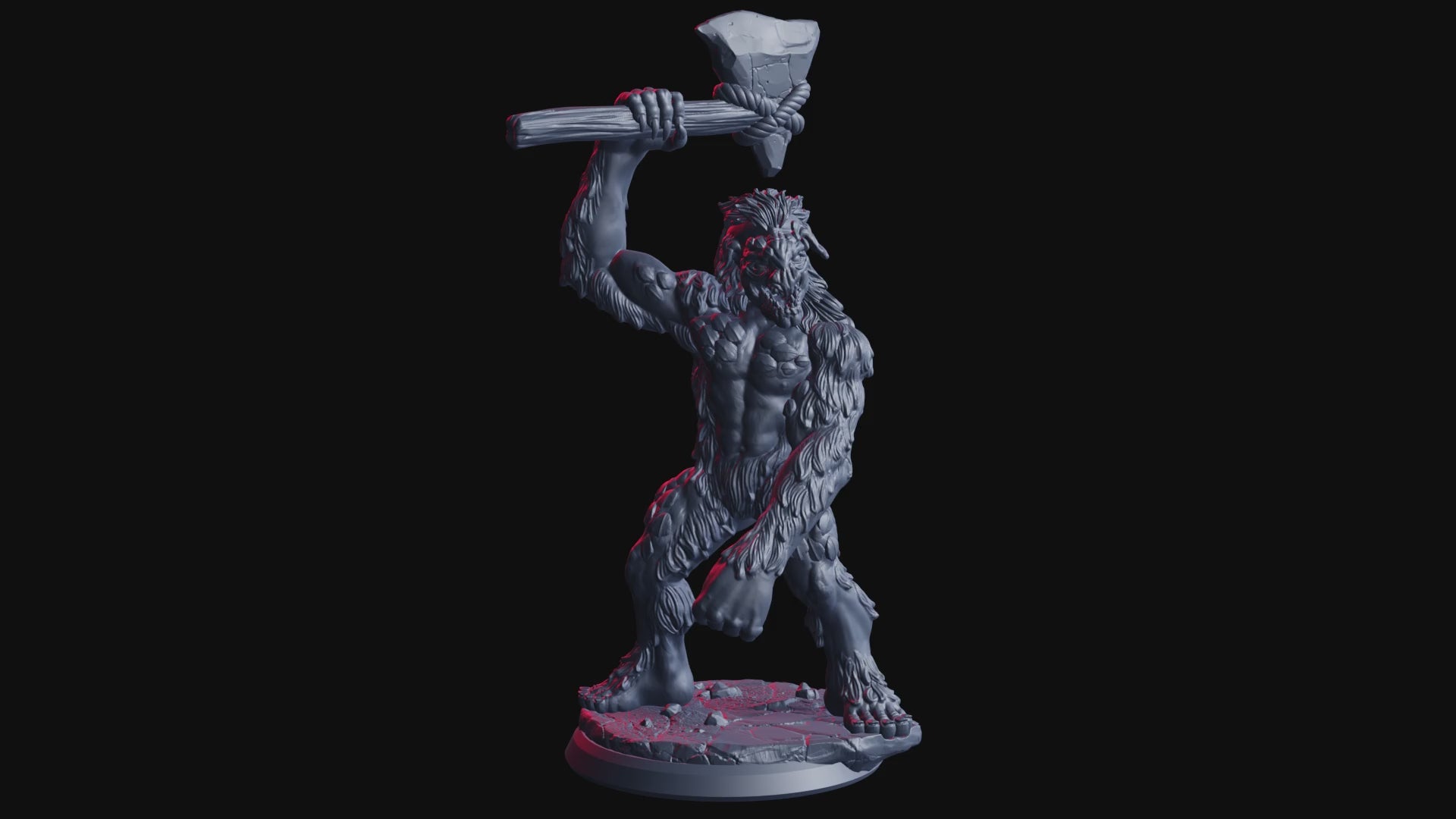 Siege Troll 01 — Turntable