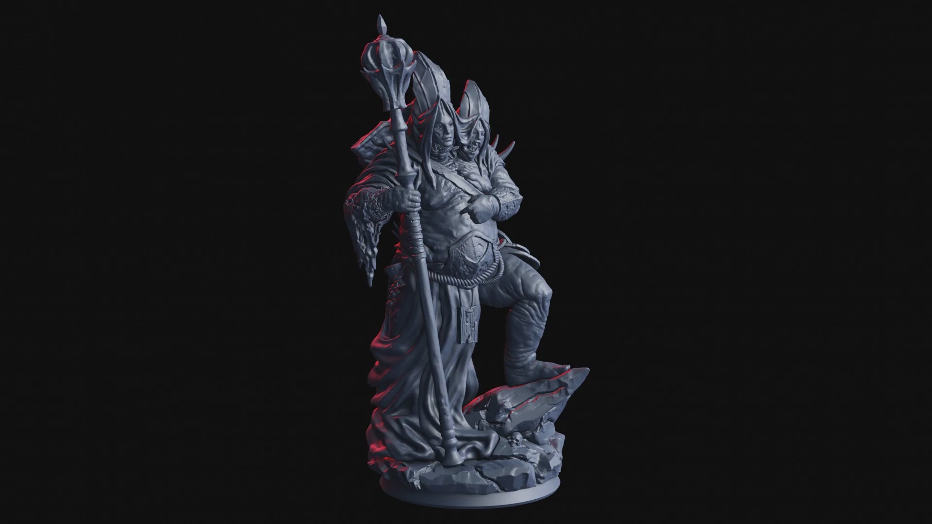 A Clash of Faith and Fate - The Crusher - Flesh of Gods — Turntable render