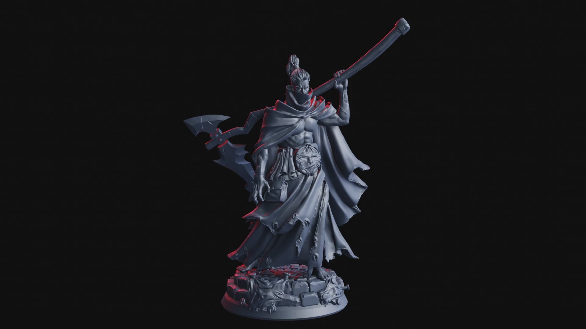 A Clash of Faith and Fate - Unholy Priest - Flesh of Gods — Turntable render