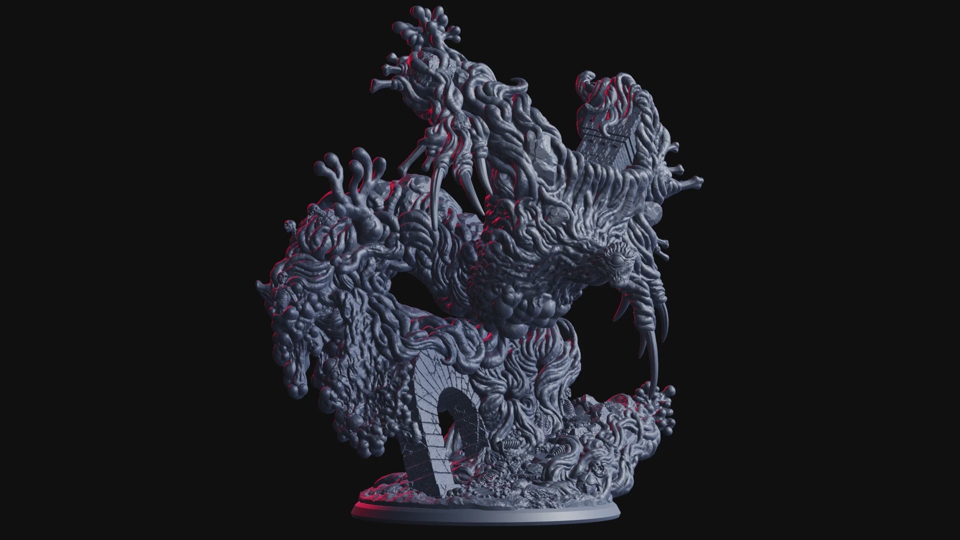 Titan of Death and Decay turntable