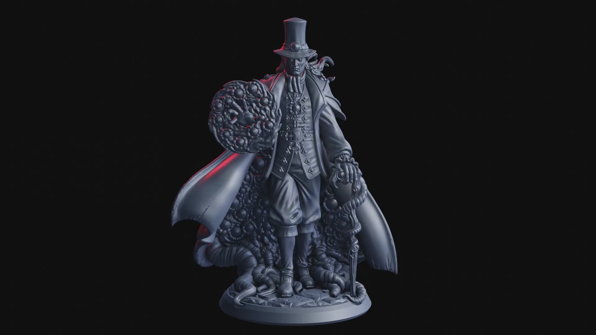 Nightmarish Parade - Mr. Voidwell - Flesh of Gods — Turntable render