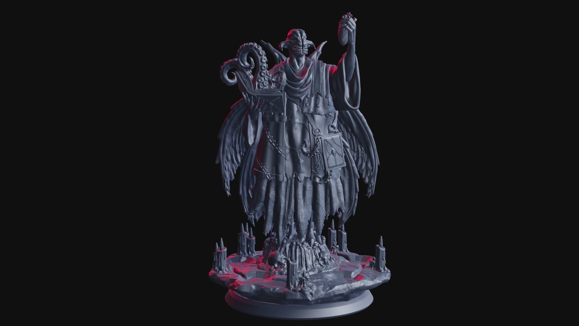 Godfolk Ritualist — official Flesh of Gods turntable