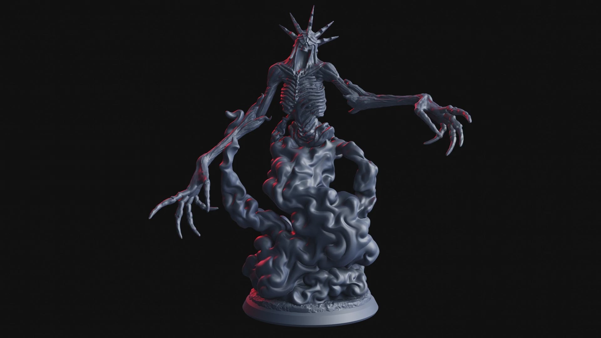 A Clash of Faith and Fate - Sin-Eater Wraith 01 - Flesh of Gods — Turntable render