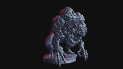 Apostles of Chaos - Behebeast 01 - Flesh of Gods — Turntable render