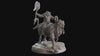 The scourges of war - Monster - Mounted Minotaur , glory and honor, Ennemy, Flesh of Gods, for Wargames, Dungeons & Dragons TTRPG