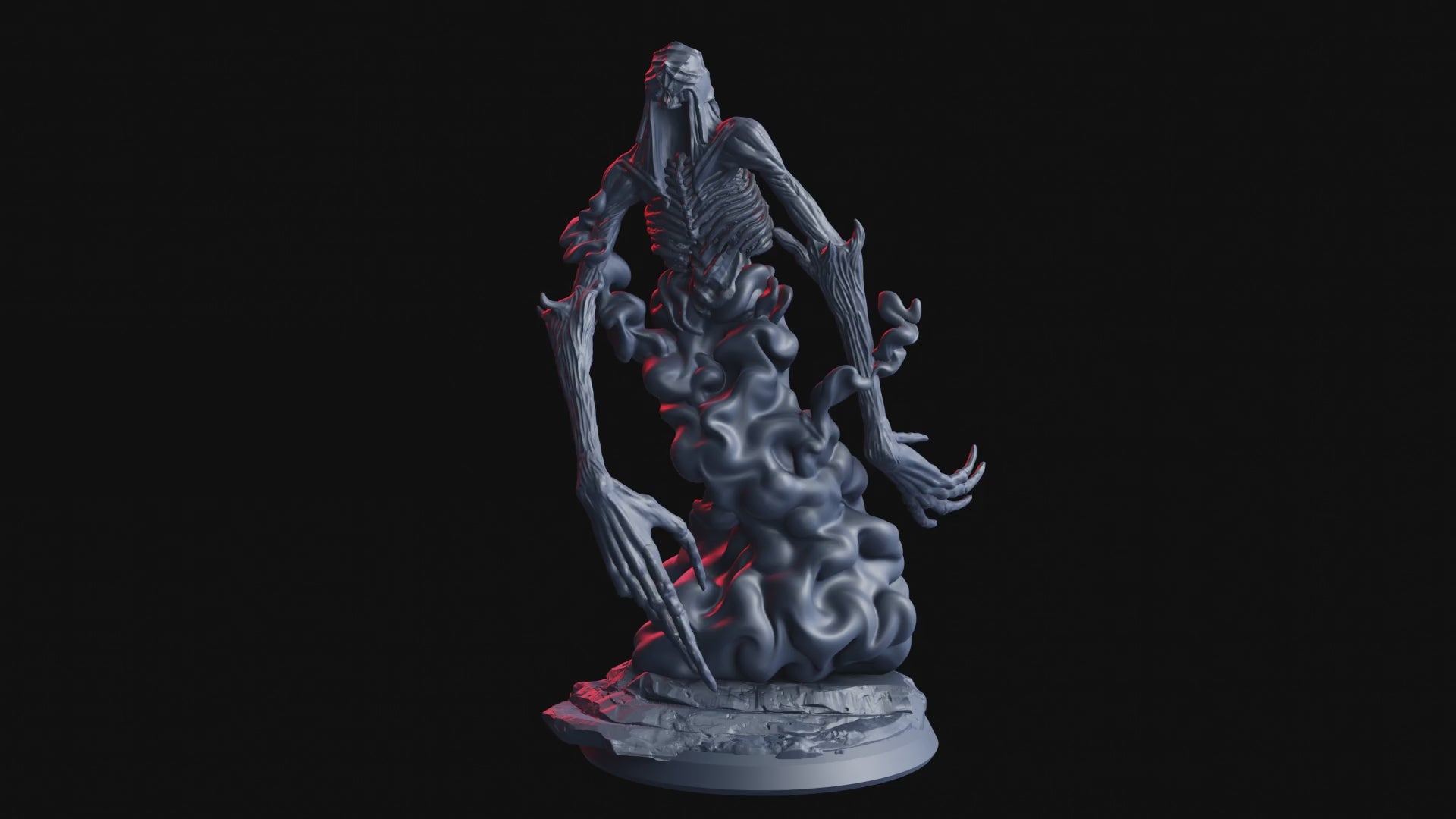 A Clash of Faith and Fate - Sin-Eater Wraith 02 - Flesh of Gods — Turntable render