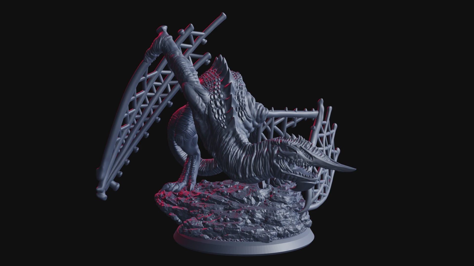 Alpha Dragon - Printed Prototype 01 — Turntable