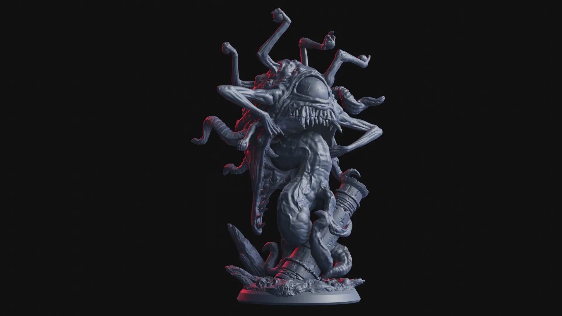 Nightmarish Parade - Dreamstalker - Flesh of Gods — Turntable render