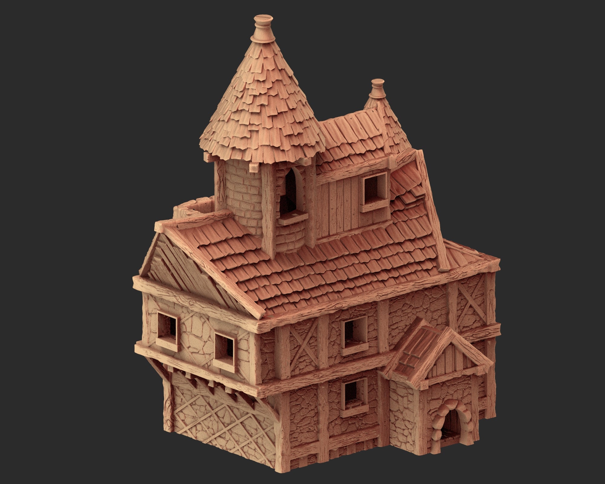 Medieval Cozy Corners - x3 Buildings