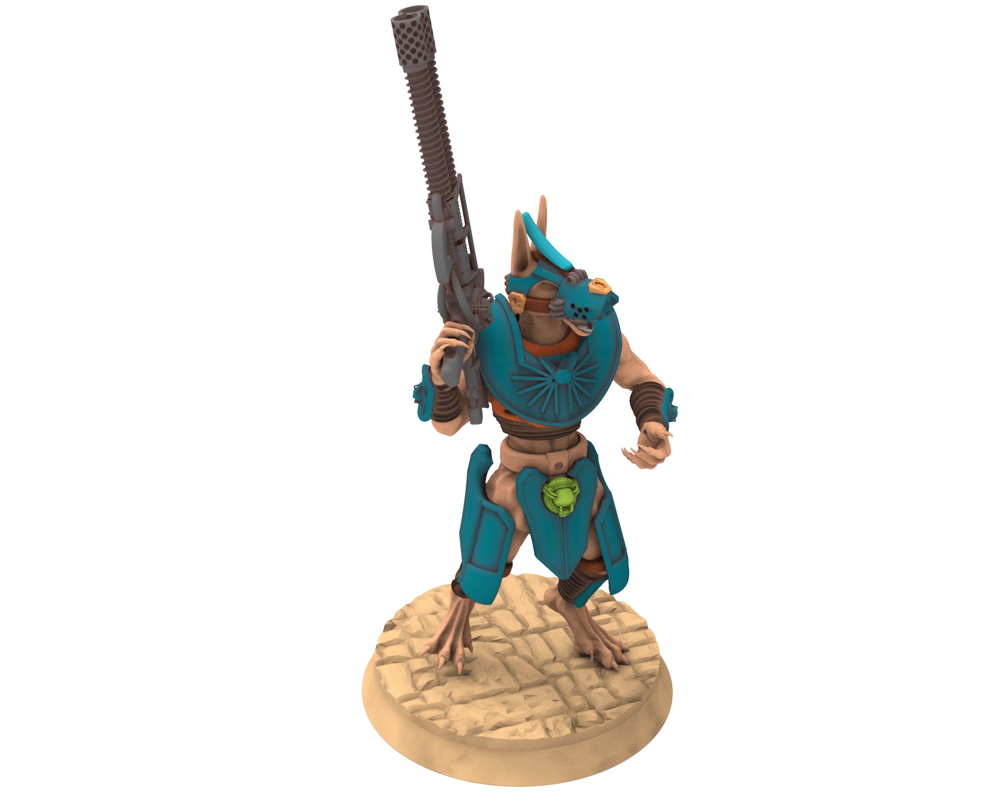 Ta-Khefet – Tep | Plasma Raiders – Modular Greanan Infantry