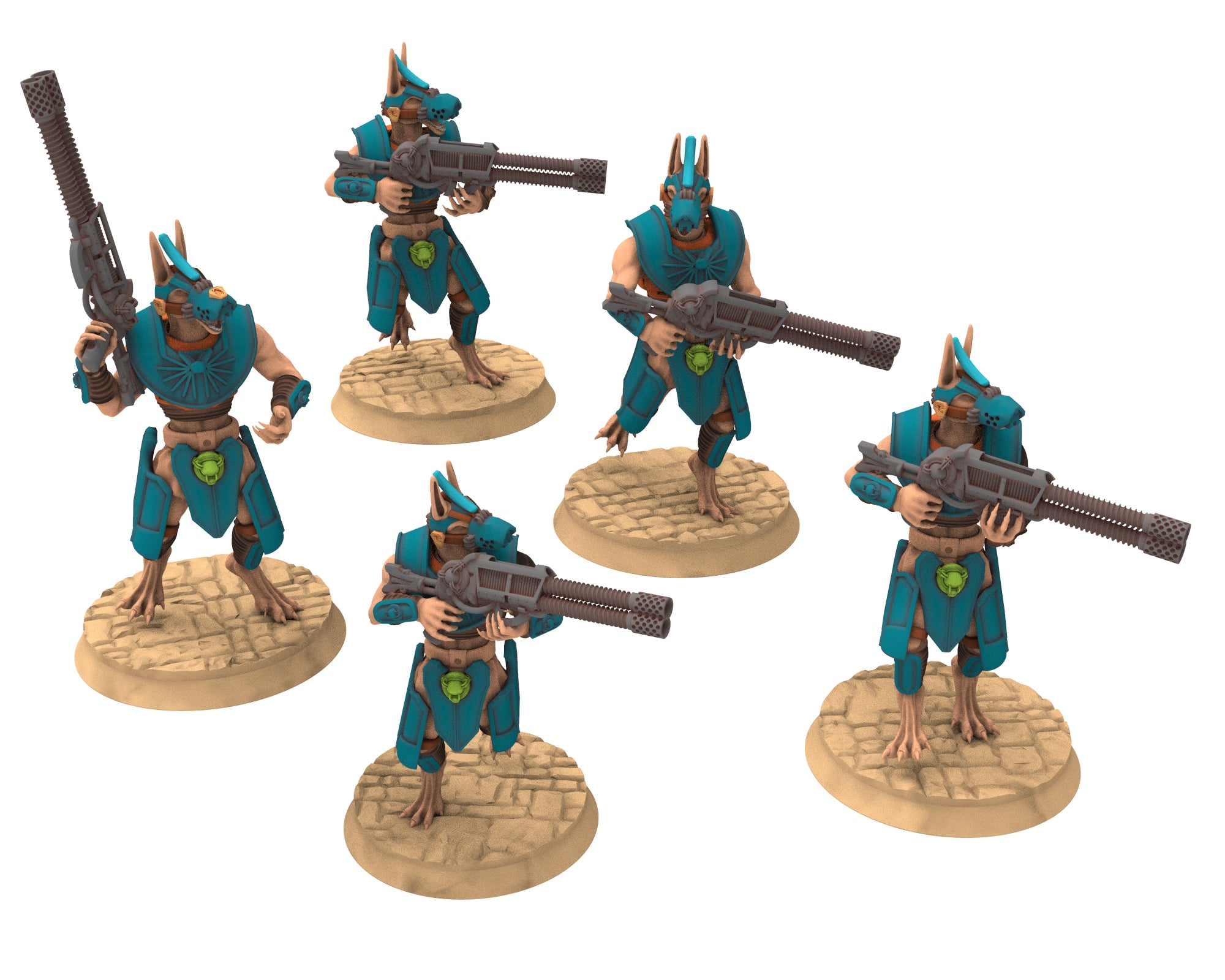 Ta-Khefet – Tep | Plasma Raiders – Modular Greanan Infantry