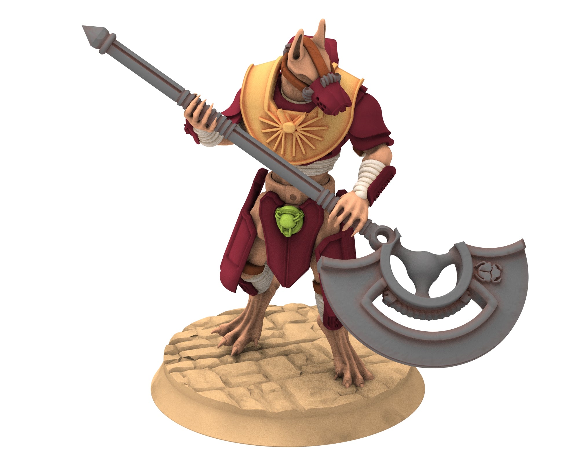 Ta-Khefet – Nephthys | Jet Halberds – Modular Greanan Infantry