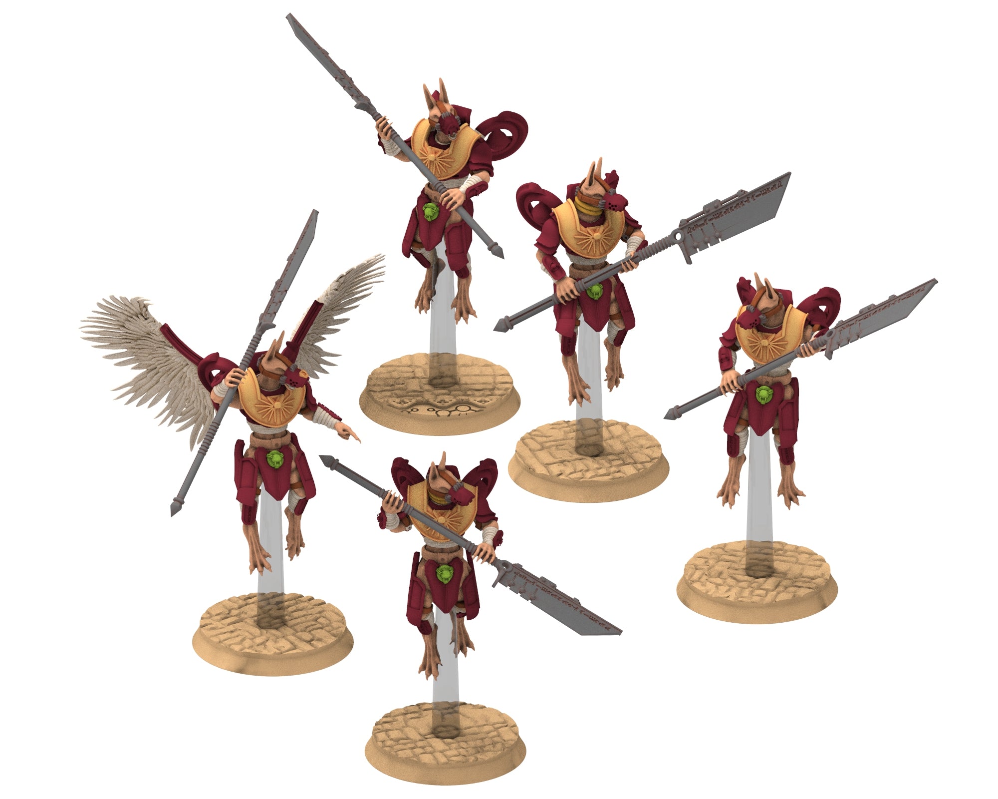 Ta-Khefet – Nephthys | Jet Halberds – Modular Greanan Infantry