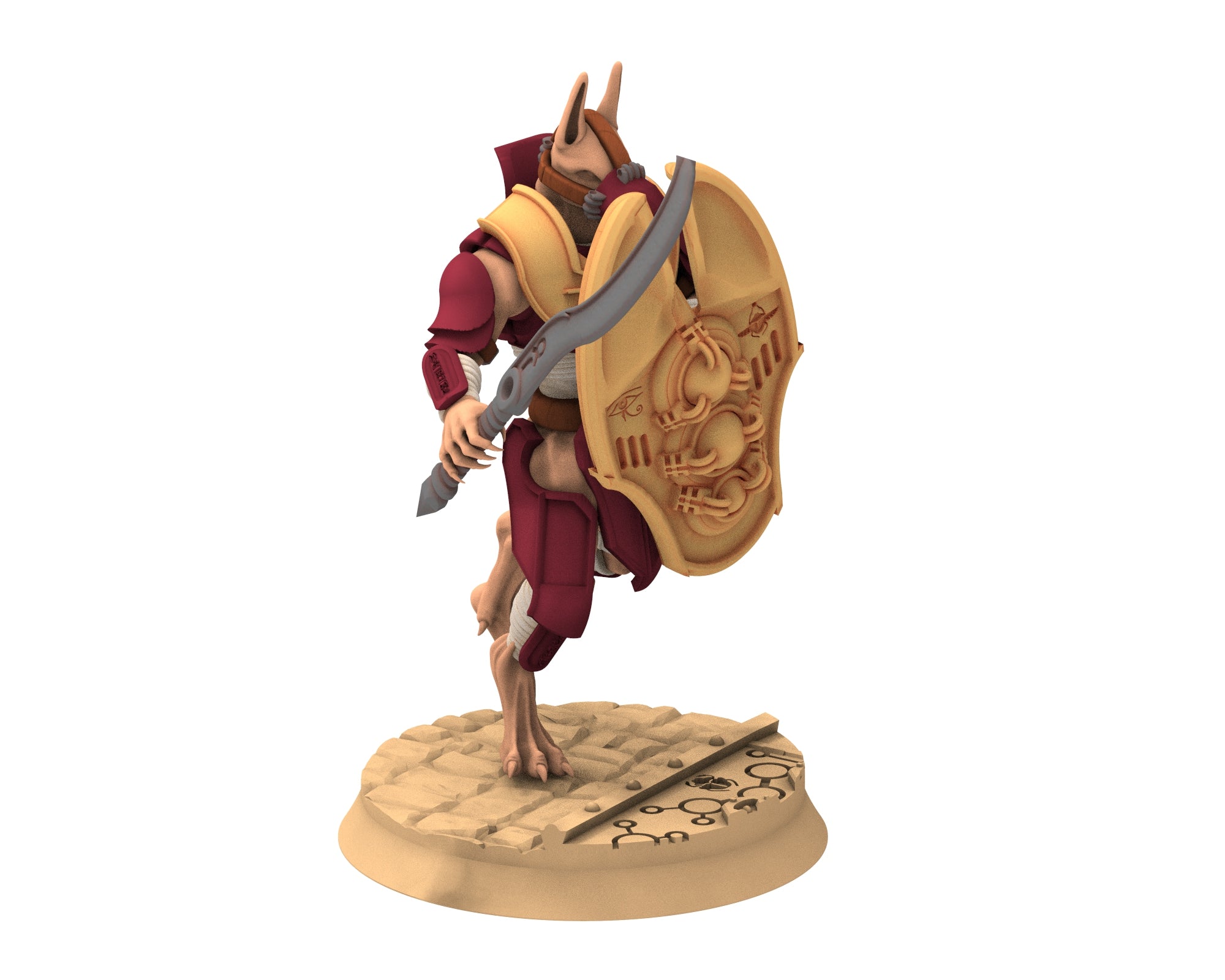 Ta-Khefet – Nekhtou | Khopeshs + Heavy Shields – Modular Greanan Infantry