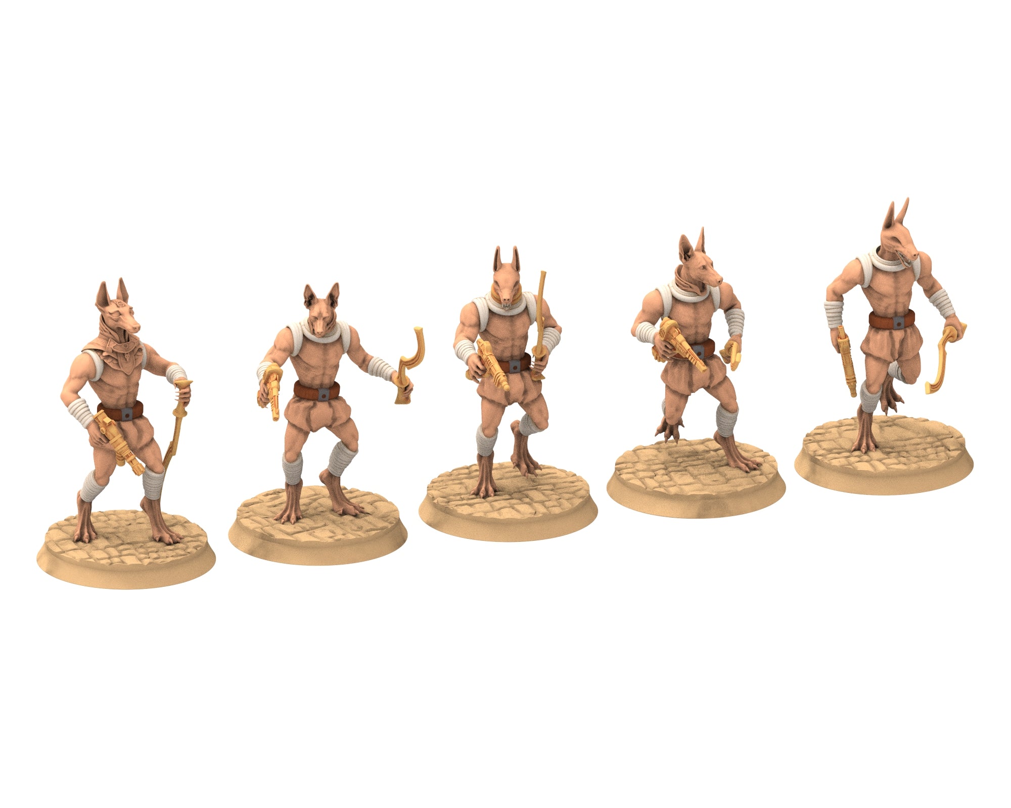 Netjeret Rebels – Netjeret Rebels – Neshmet | Guerilla Ambushers -  Modular Greanan Infantry