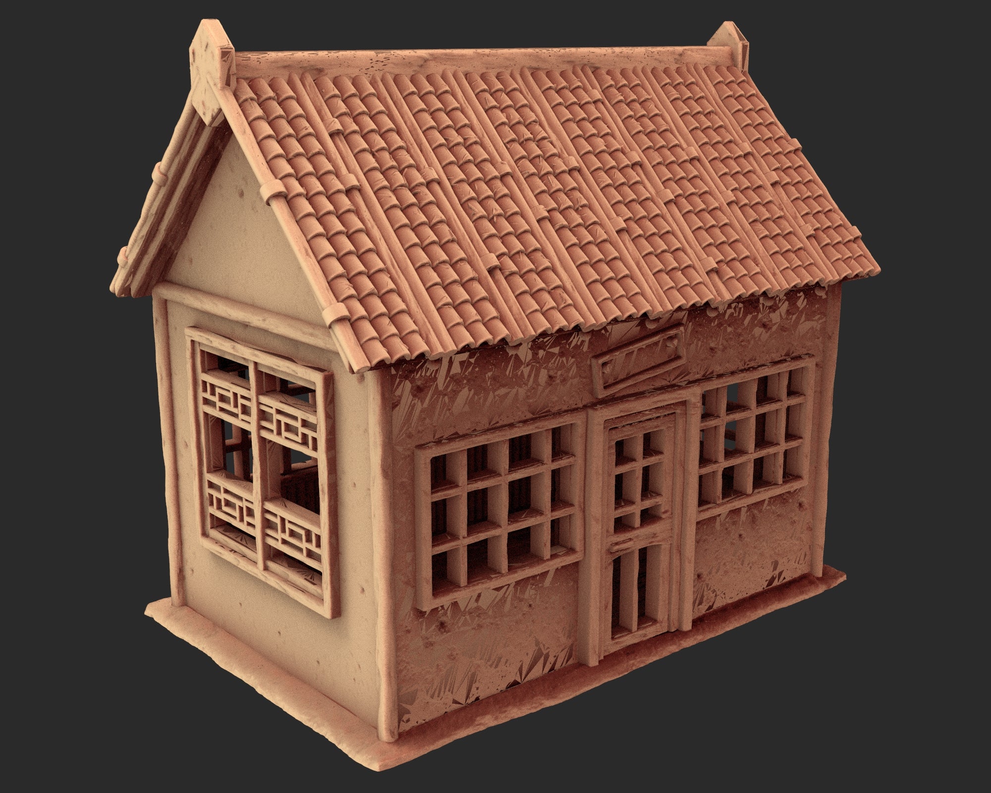 Japanese medieval buildings part 1 - x6 Buildings
