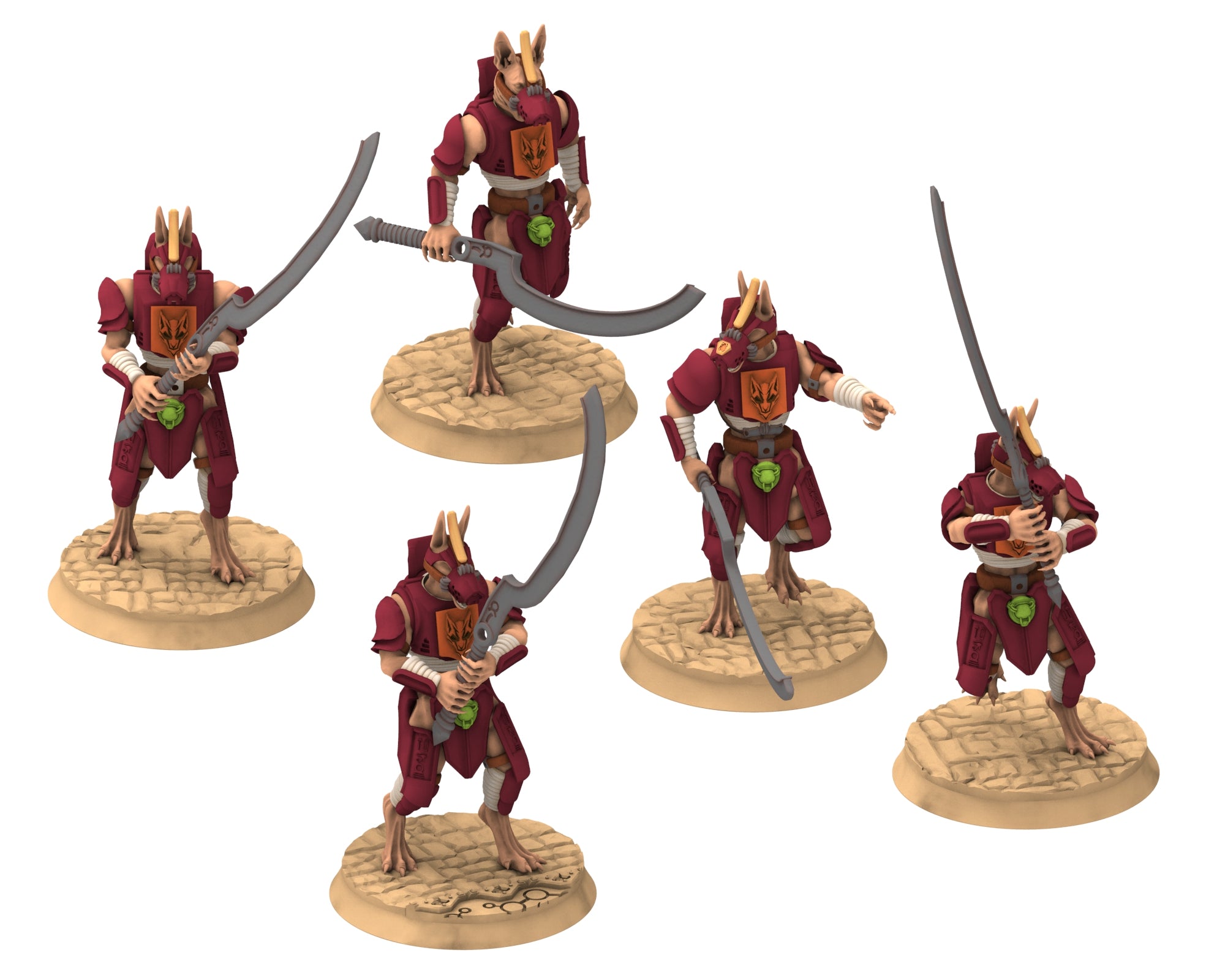 Ta-Khefet – Sema | Greatblades – Modular Greanan Infantry