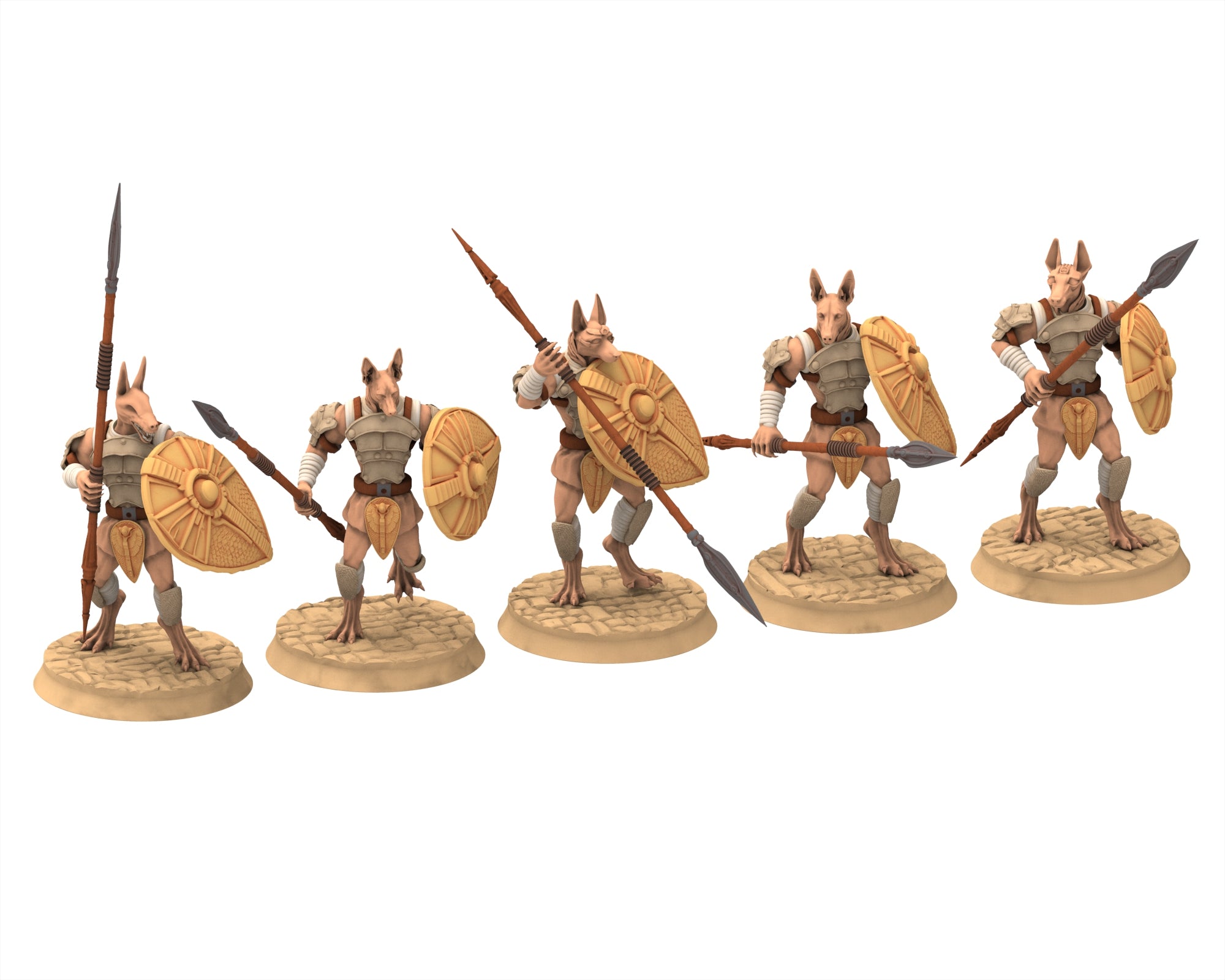 Netjeret Rebels – Netjeret Rebels – Oupouaout | Traditional Warriors -  Modular Greanan Infantry