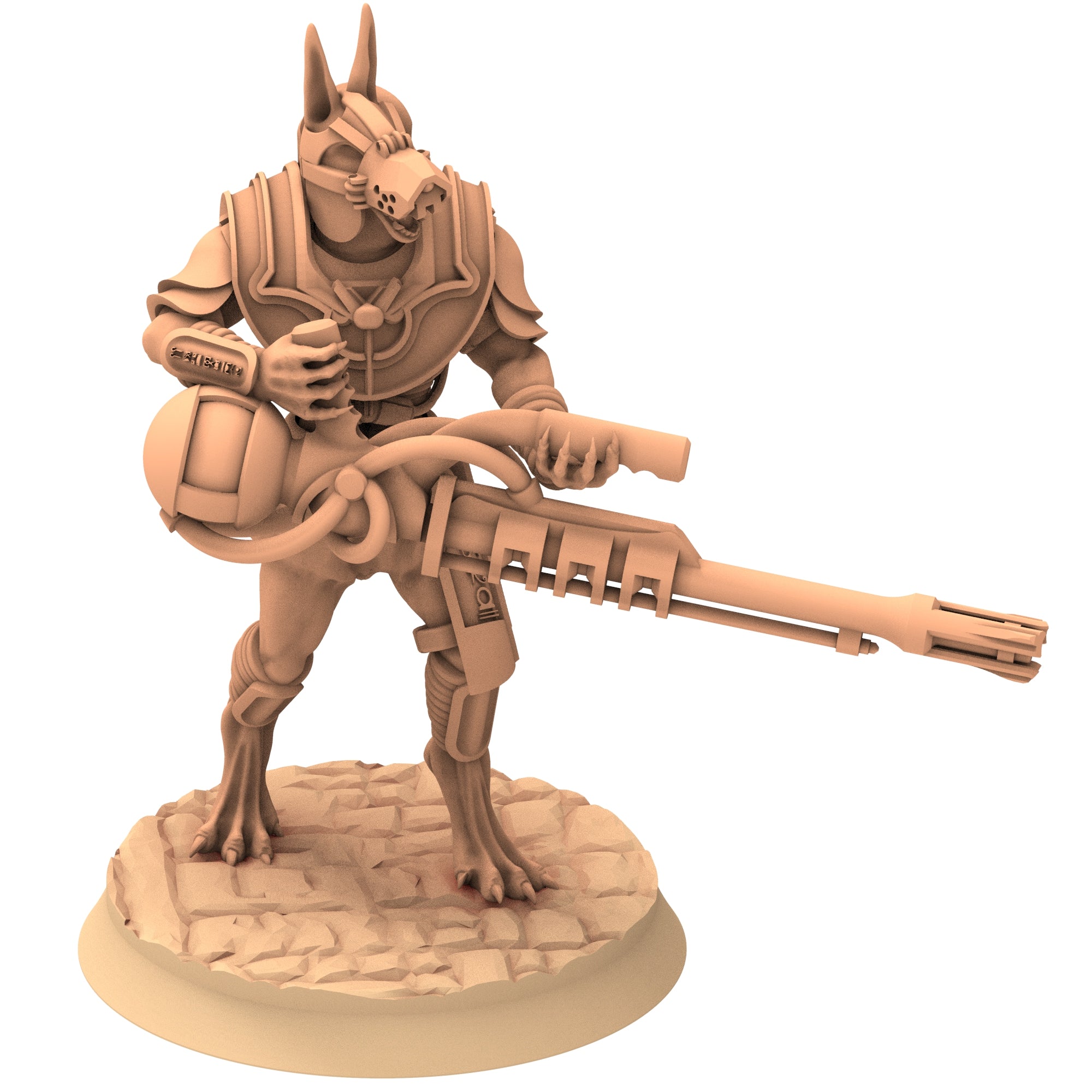 Ta-Khefet - Ra | Heavy Laser Rifles - Greanan Infantry