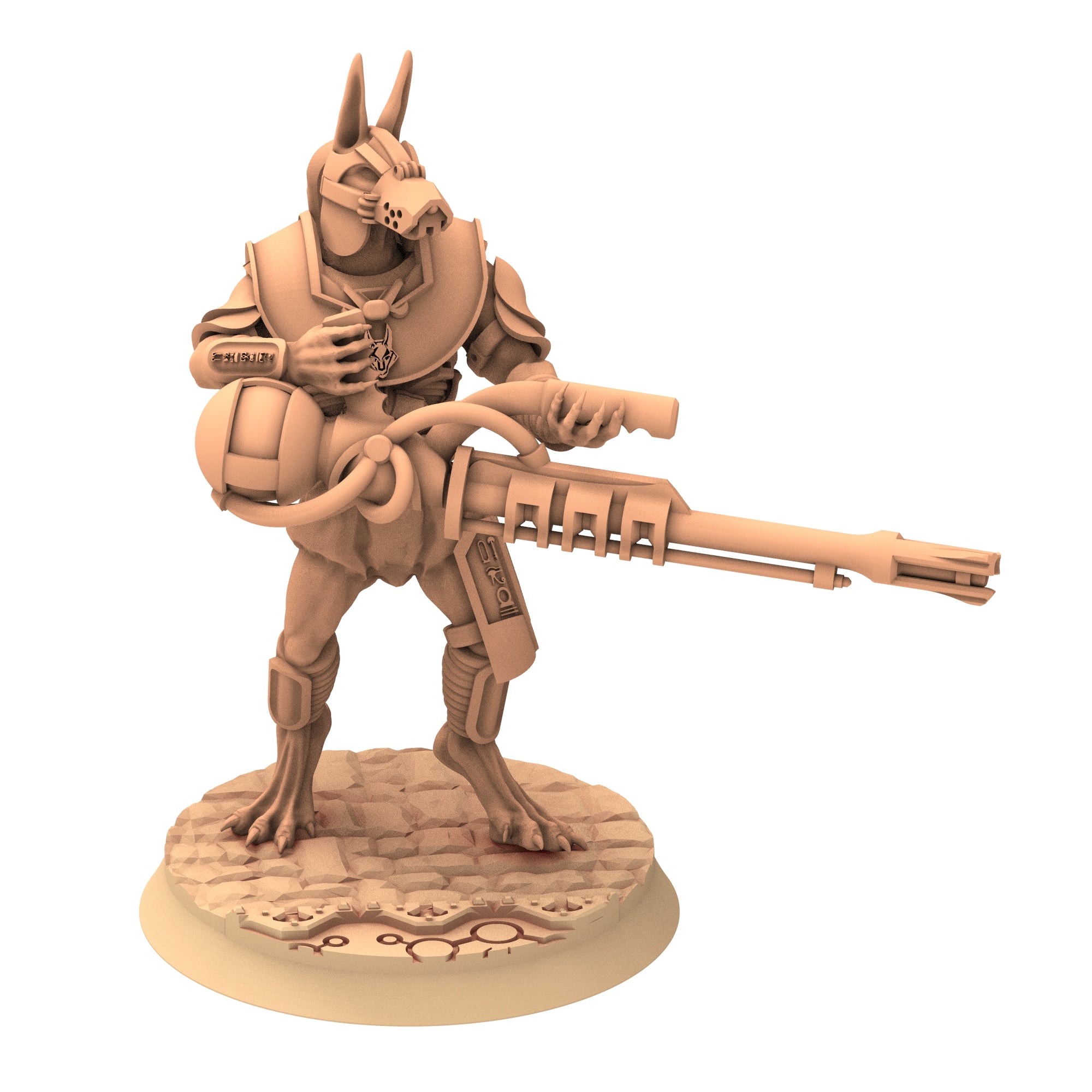 Ta-Khefet - Ra | Heavy Laser Rifles - Greanan Infantry