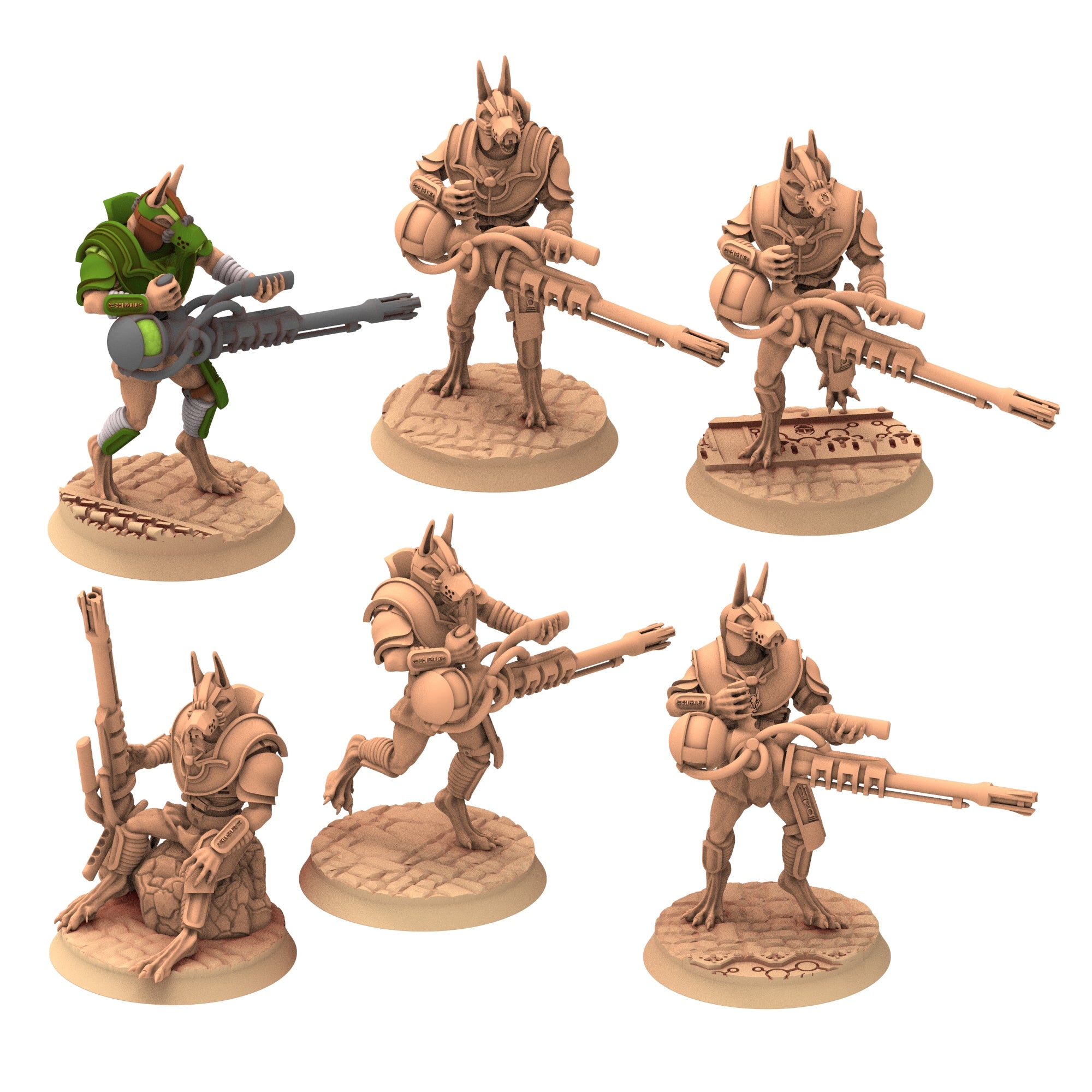 Ta-Khefet - Ra | Heavy Laser Rifles - Greanan Infantry