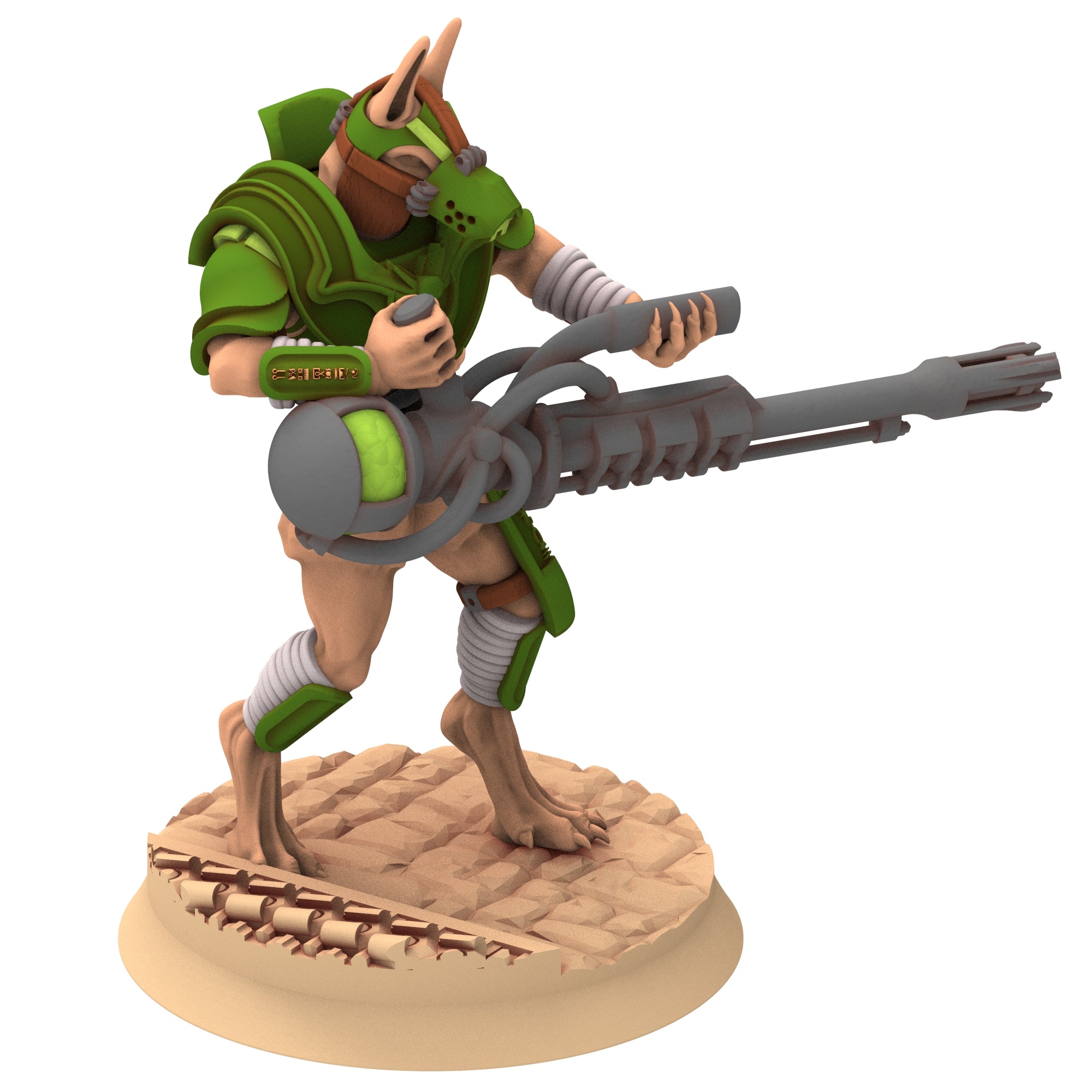 Ta-Khefet - Ra | Heavy Laser Rifles - Greanan Infantry