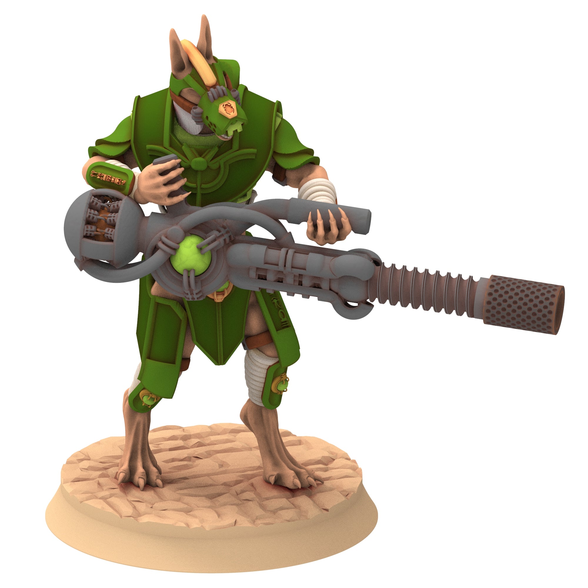 Ta-Khefet - Sekhmet | Heavy Plasma Rifles - Greanan Infantry